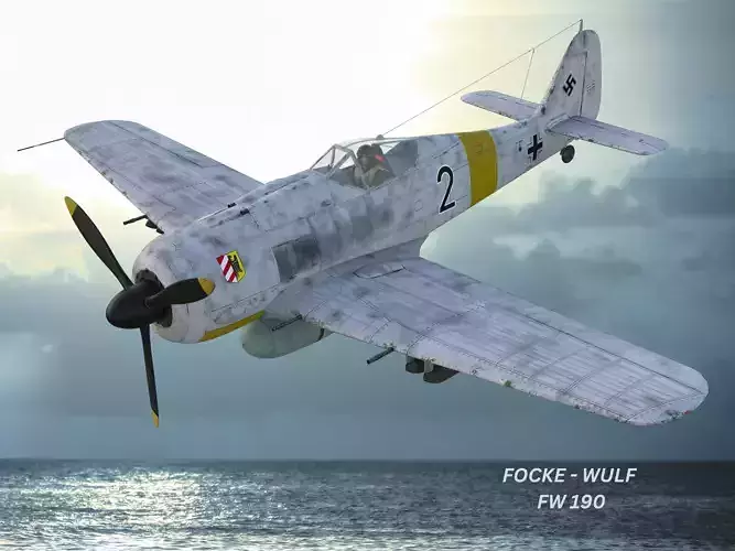 Focke - Wulf Fw 190 Warplane WW2