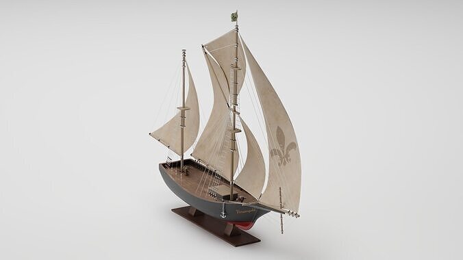 Decorative Ship 3D model