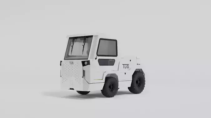 Airport Tug  Tractor For Carrying Passengers Luggage 