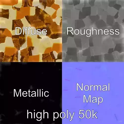 New York Cheesecake Slice model pack Low-poly 3D model