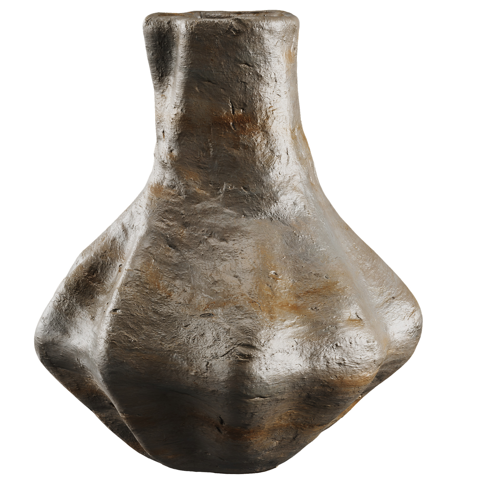 Vase decor Low-poly 3D model_34