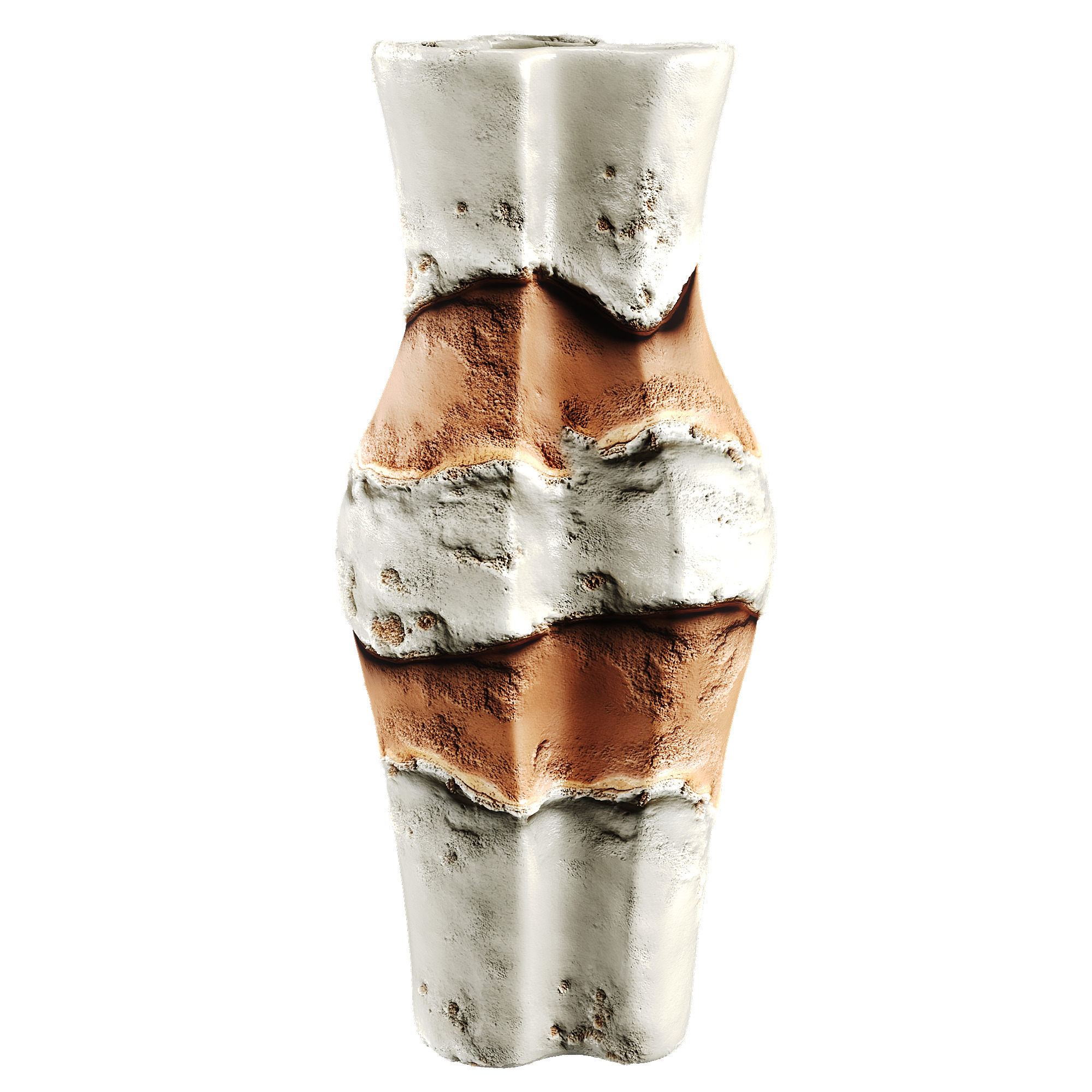 Vase decor Low-poly 3D model_24