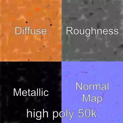 Origami Cat Playful Stance model pack