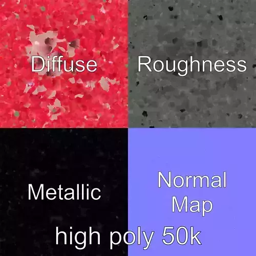 Origami Lotus Flower Serene Design model pack