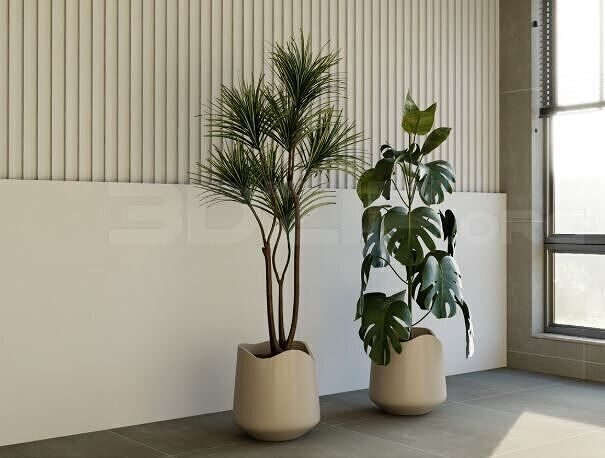 123456 3Ds Max Plant Model 3D model