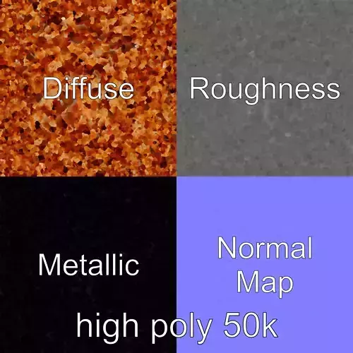 Origami Flower Sculpture model pack