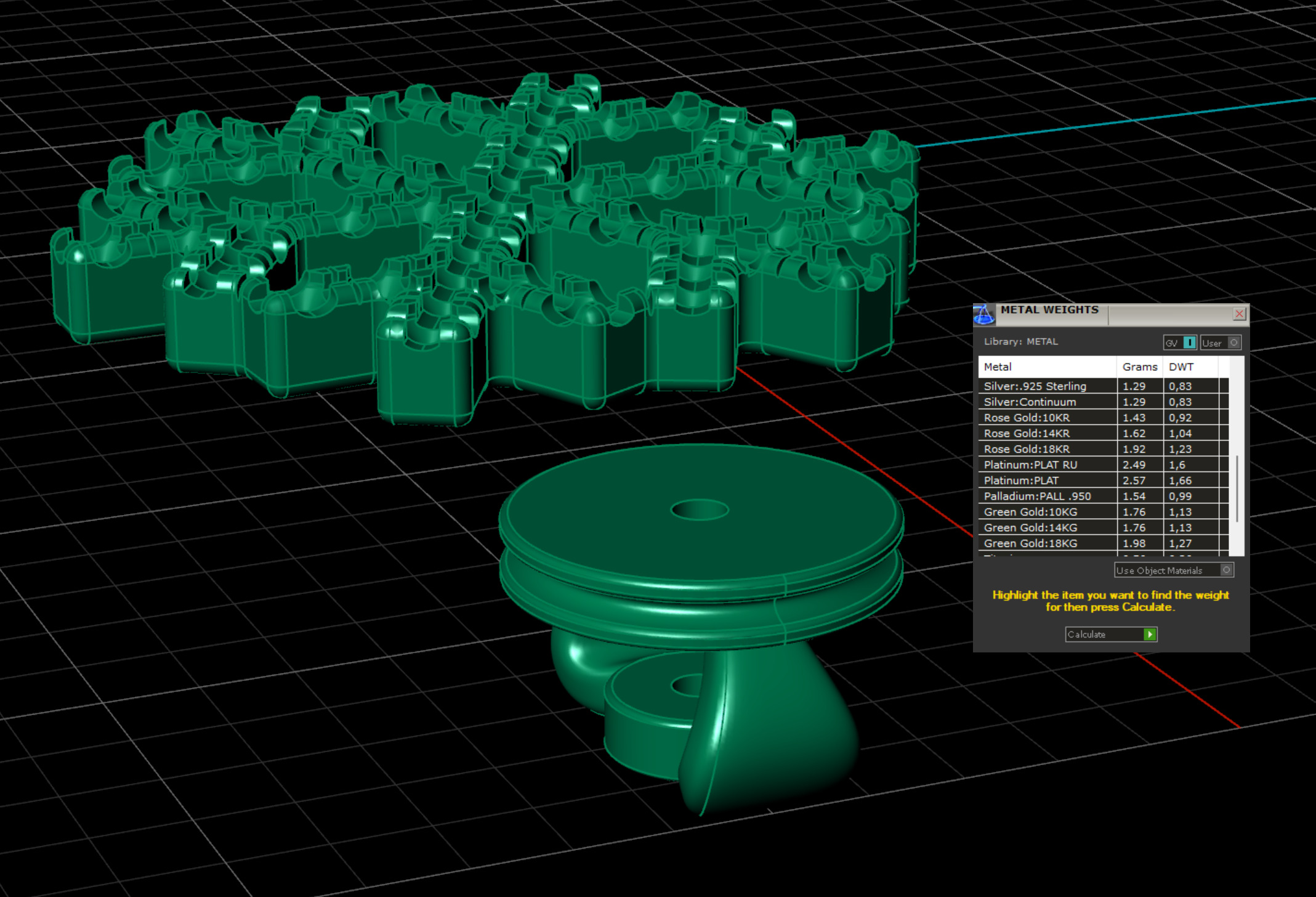 earring snowflake 3D print model_5