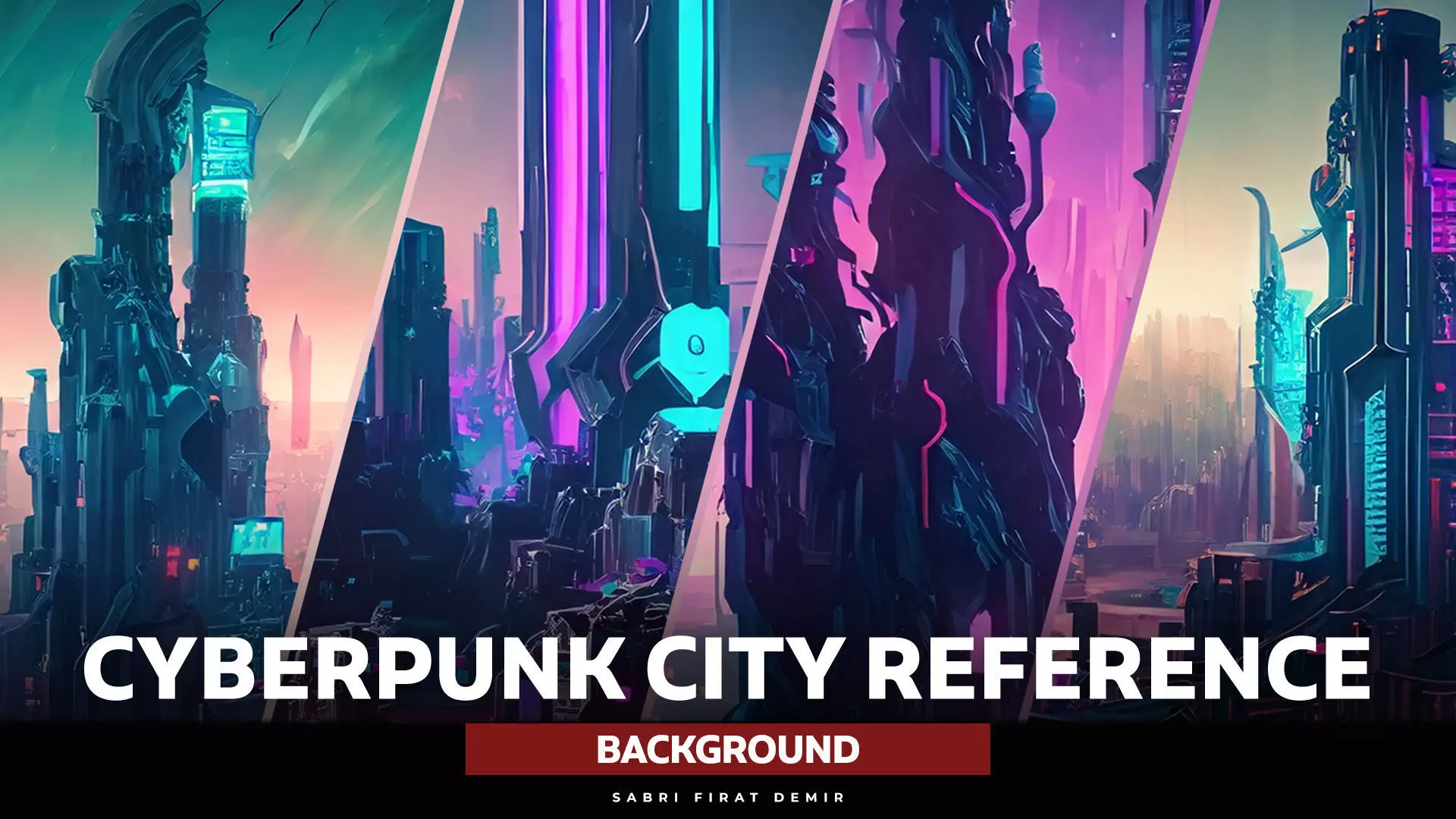 Cyberpunk Huge City Reference Pack Texture_0