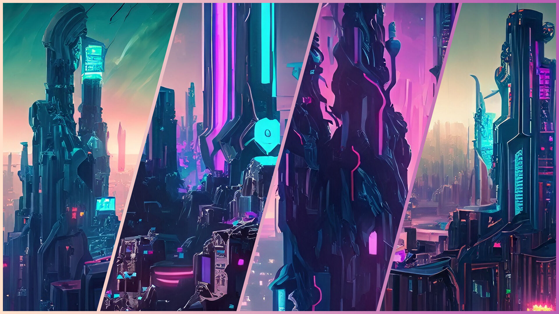 Cyberpunk Huge City Reference Pack Texture_1