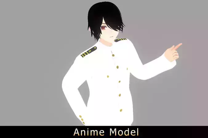 Anime Character - Dylan-Navy