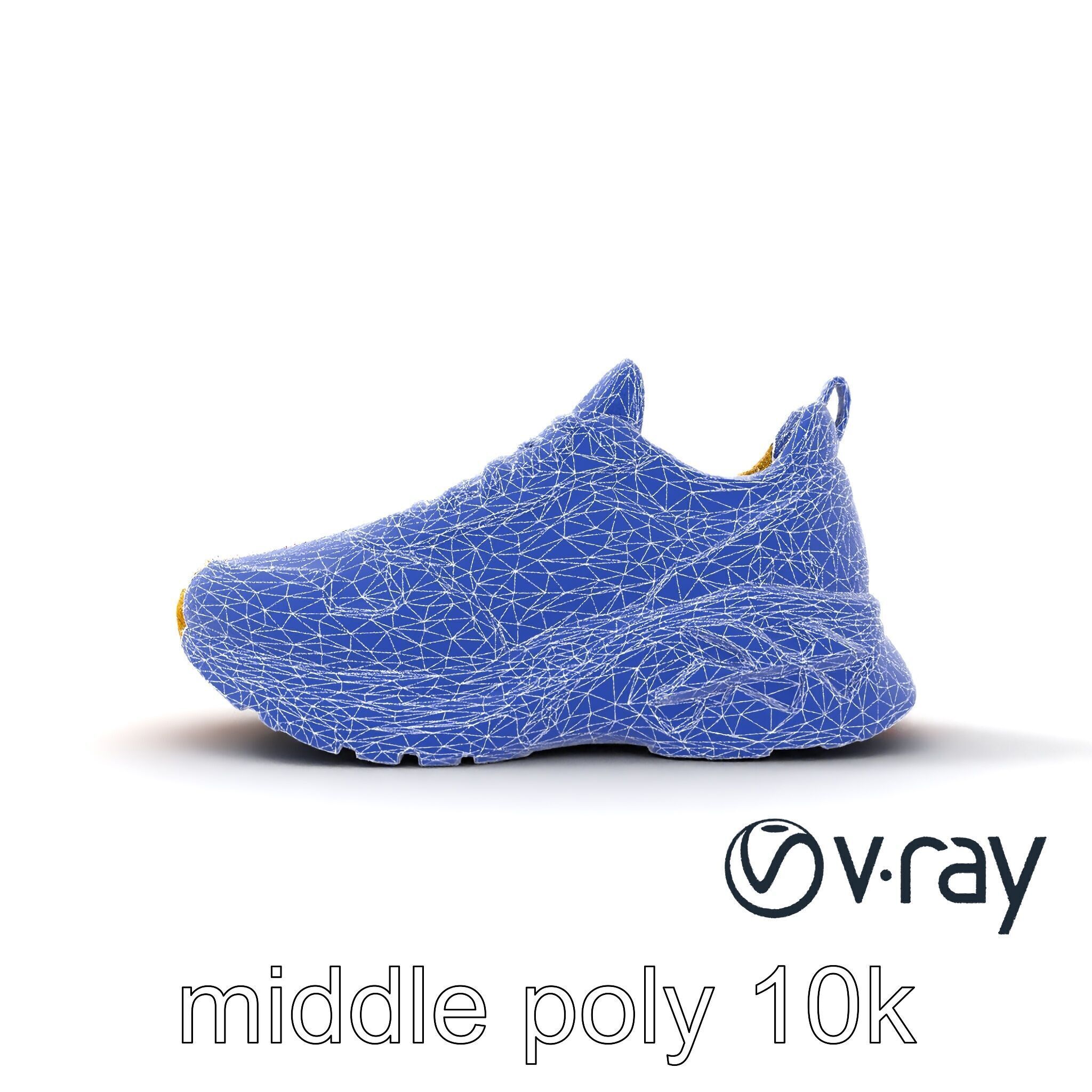 Bold Street Runner Sneaker model pack Low-poly 3D model_31