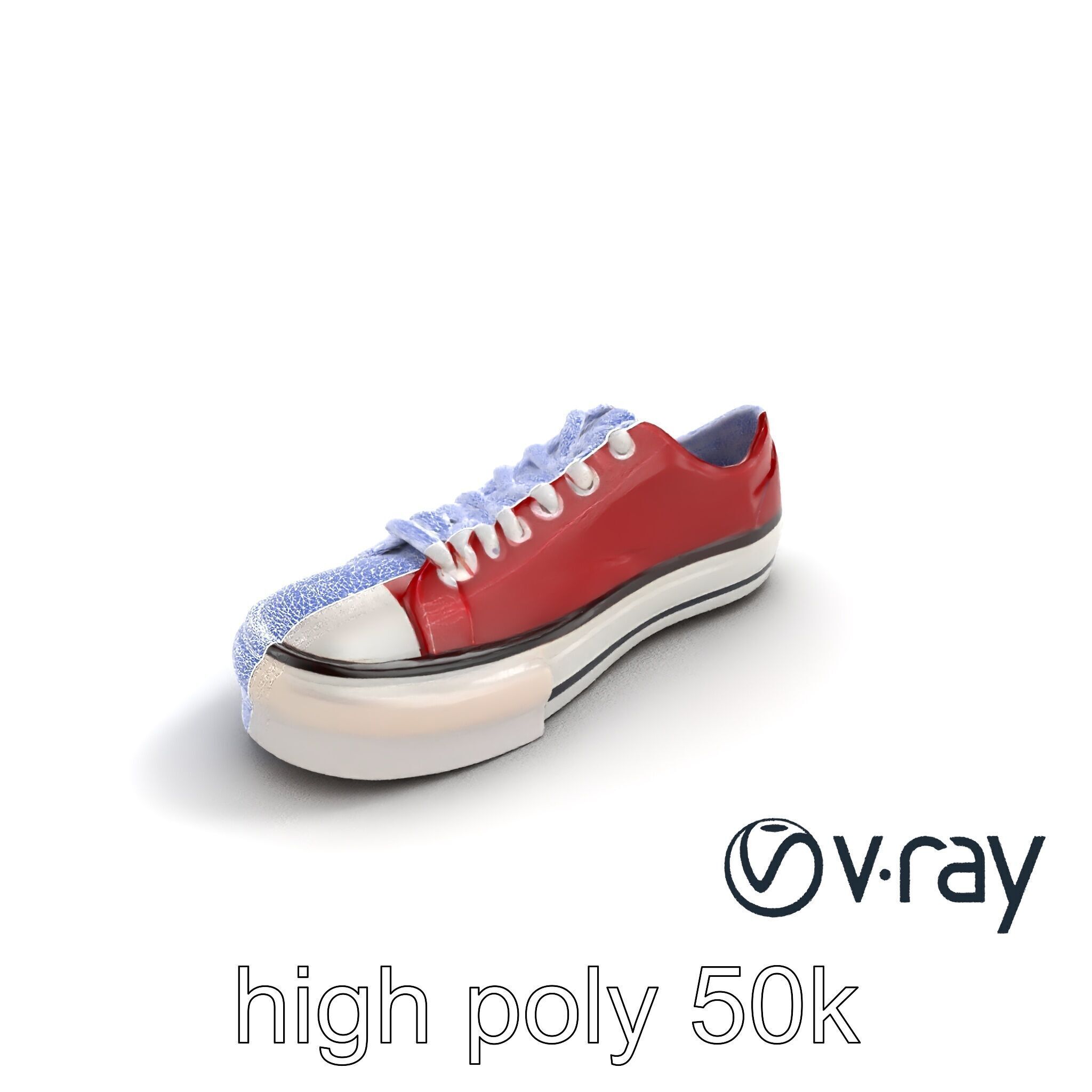 Classic Casual Sneaker 3D model pack Low-poly 3D model_21