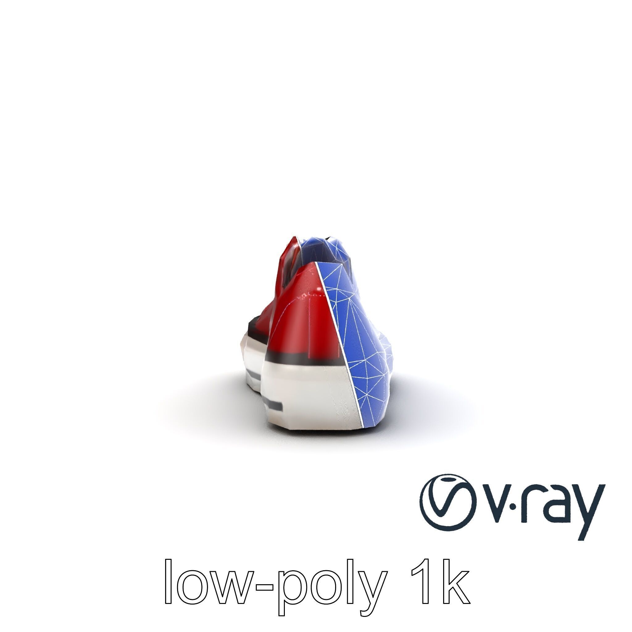 Classic Casual Sneaker 3D model pack Low-poly 3D model_25