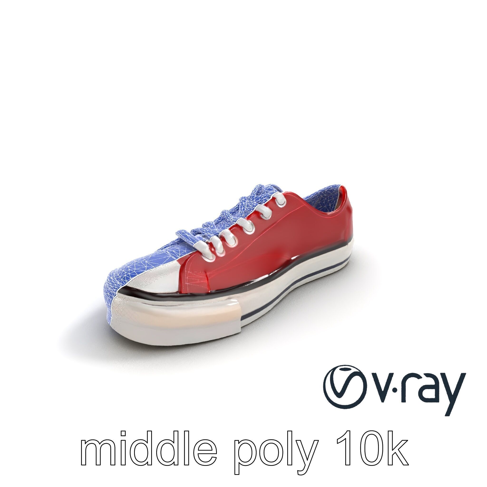 Classic Casual Sneaker 3D model pack Low-poly 3D model_16