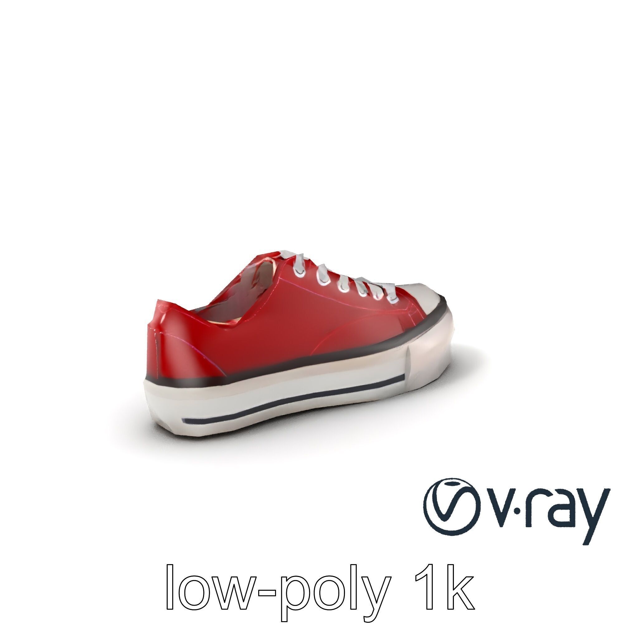 Classic Casual Sneaker 3D model pack Low-poly 3D model_2