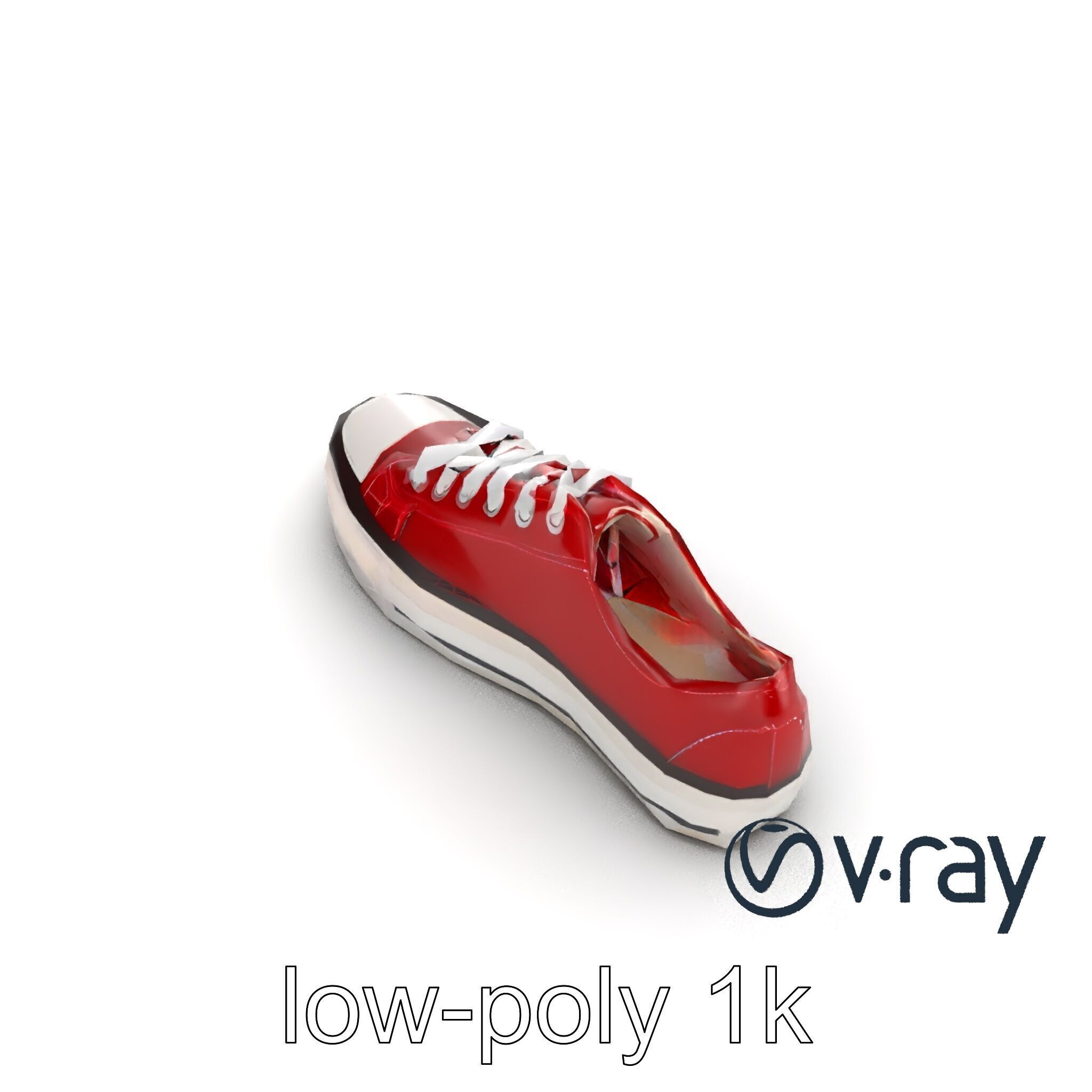 Classic Casual Sneaker 3D model pack Low-poly 3D model_19
