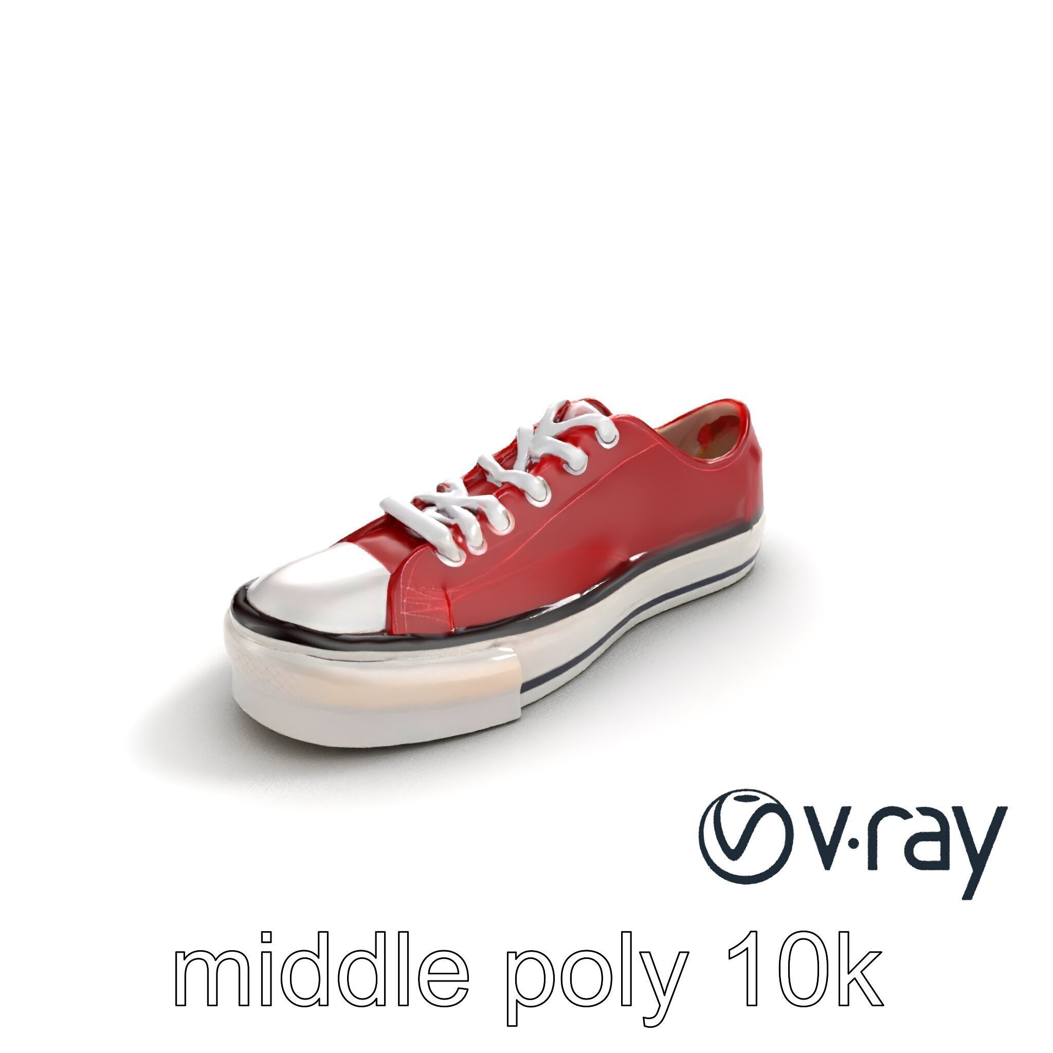 Classic Casual Sneaker 3D model pack Low-poly 3D model_9