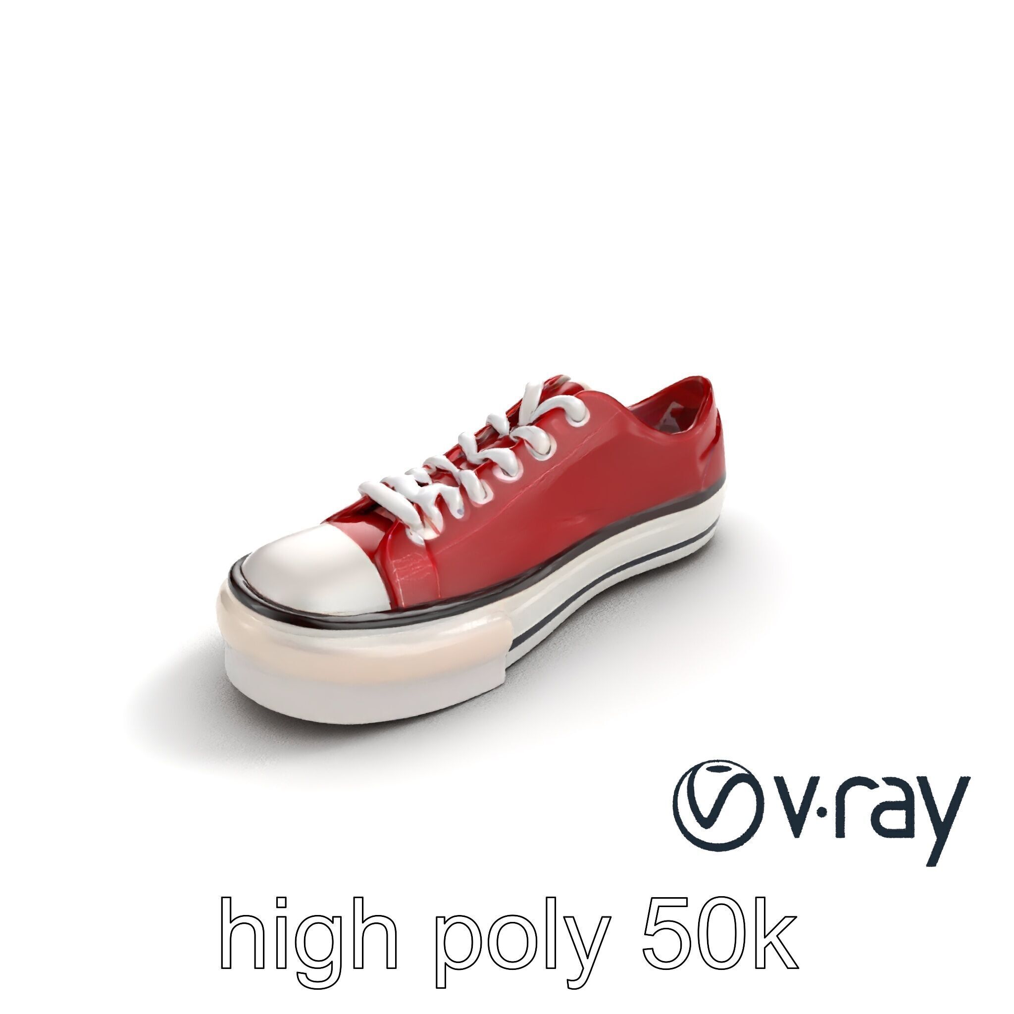 Classic Casual Sneaker 3D model pack Low-poly 3D model_8