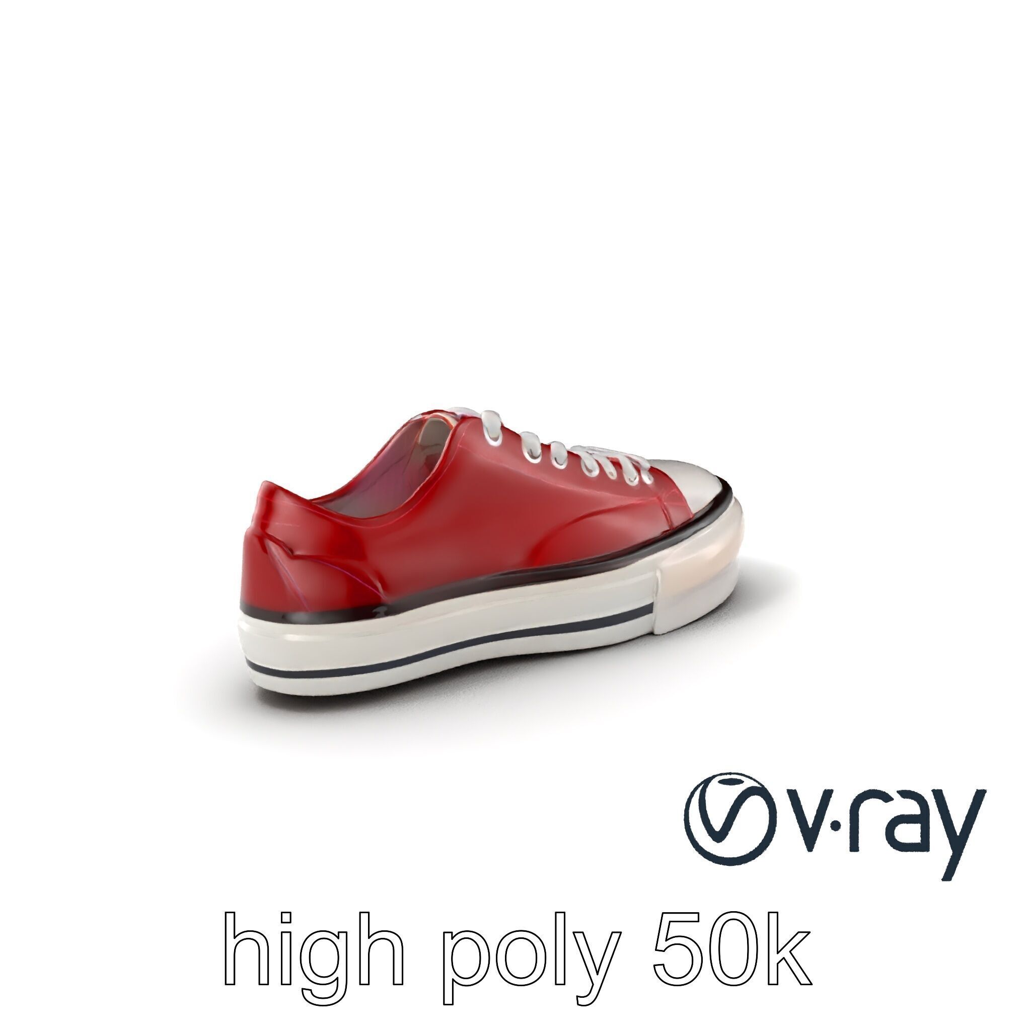 Classic Casual Sneaker 3D model pack Low-poly 3D model_5