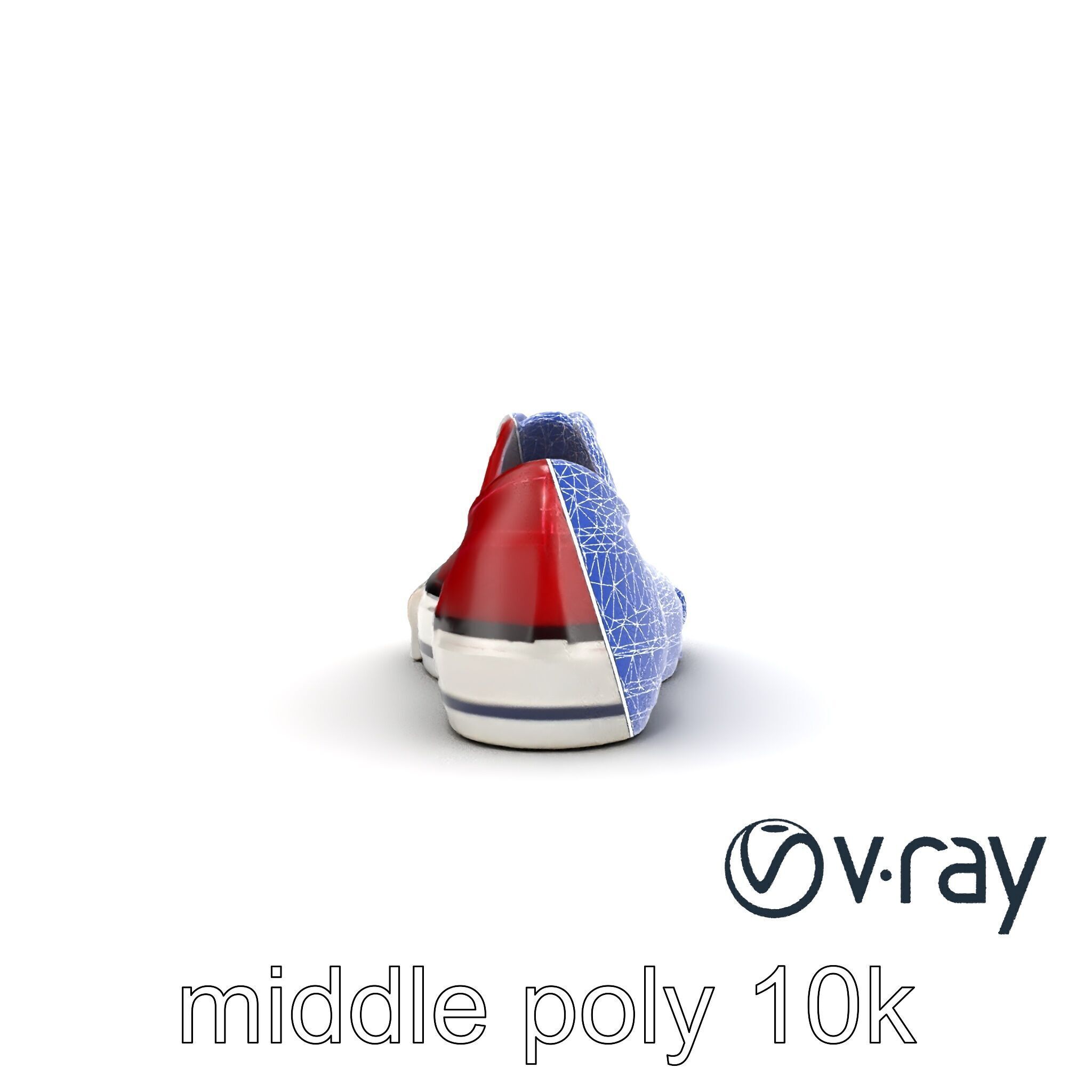 Classic Casual Sneaker 3D model pack Low-poly 3D model_17