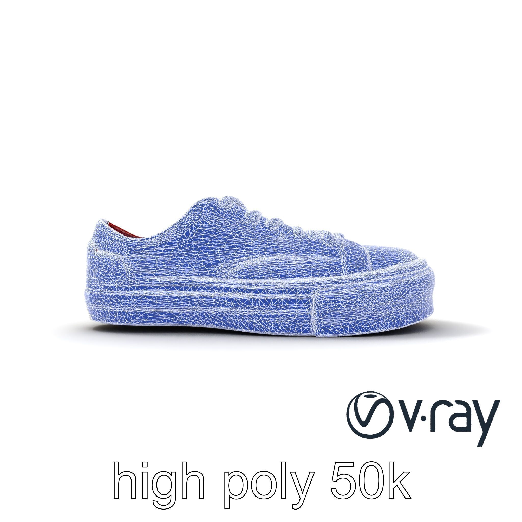 Classic Casual Sneaker 3D model pack Low-poly 3D model_29