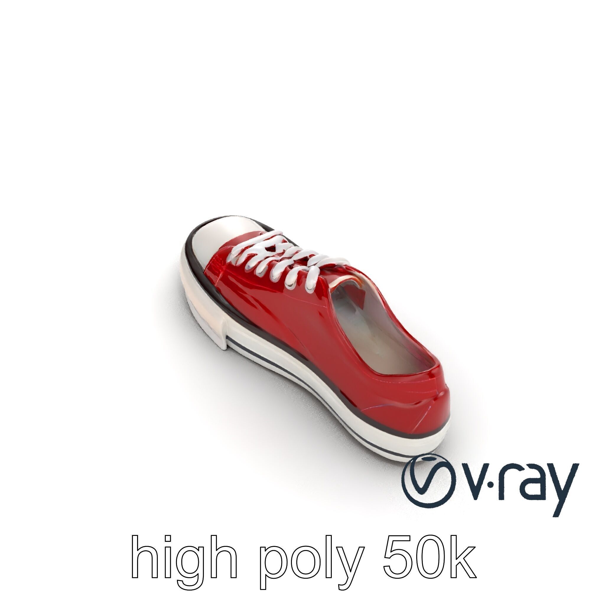Classic Casual Sneaker 3D model pack Low-poly 3D model_11
