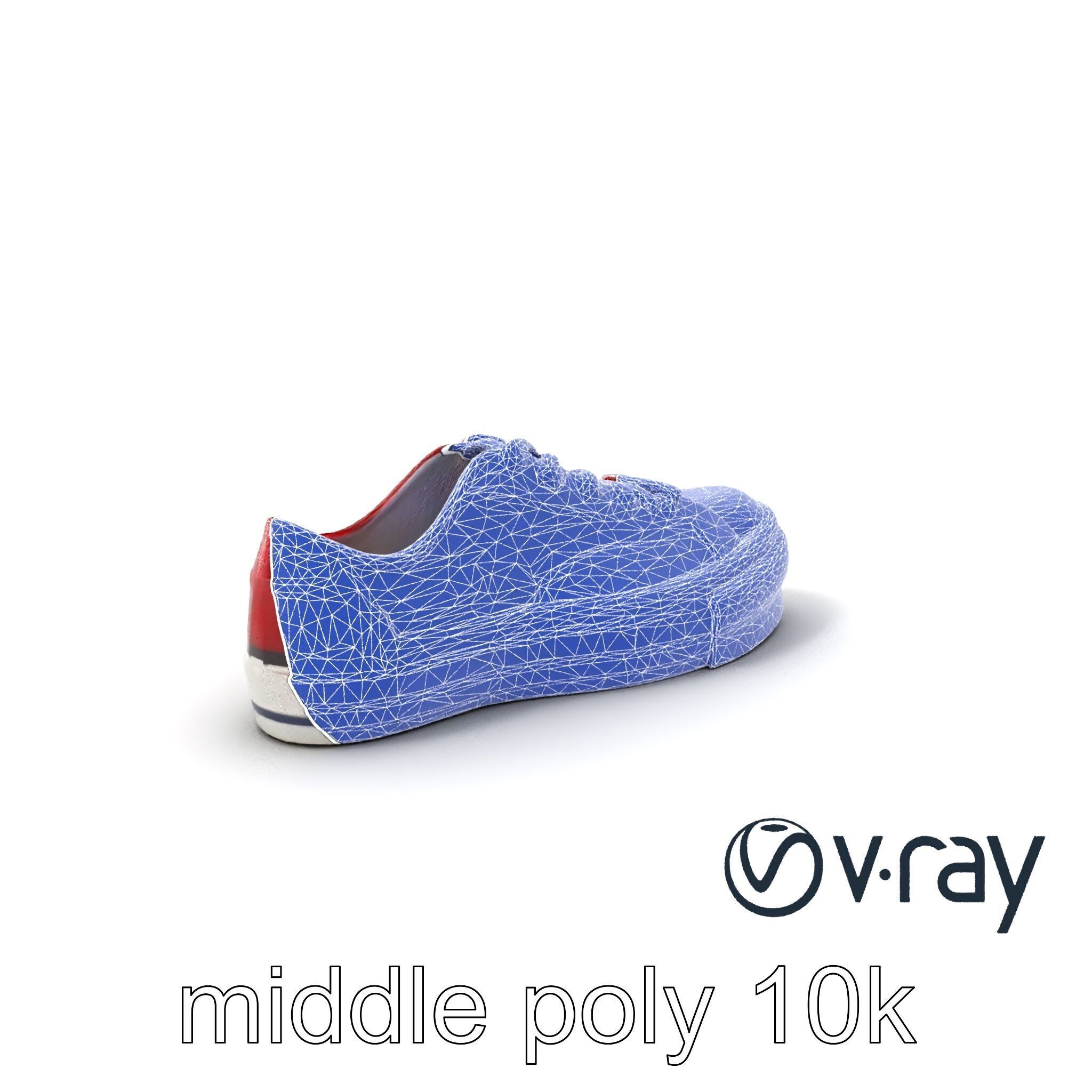 Classic Casual Sneaker 3D model pack Low-poly 3D model_6