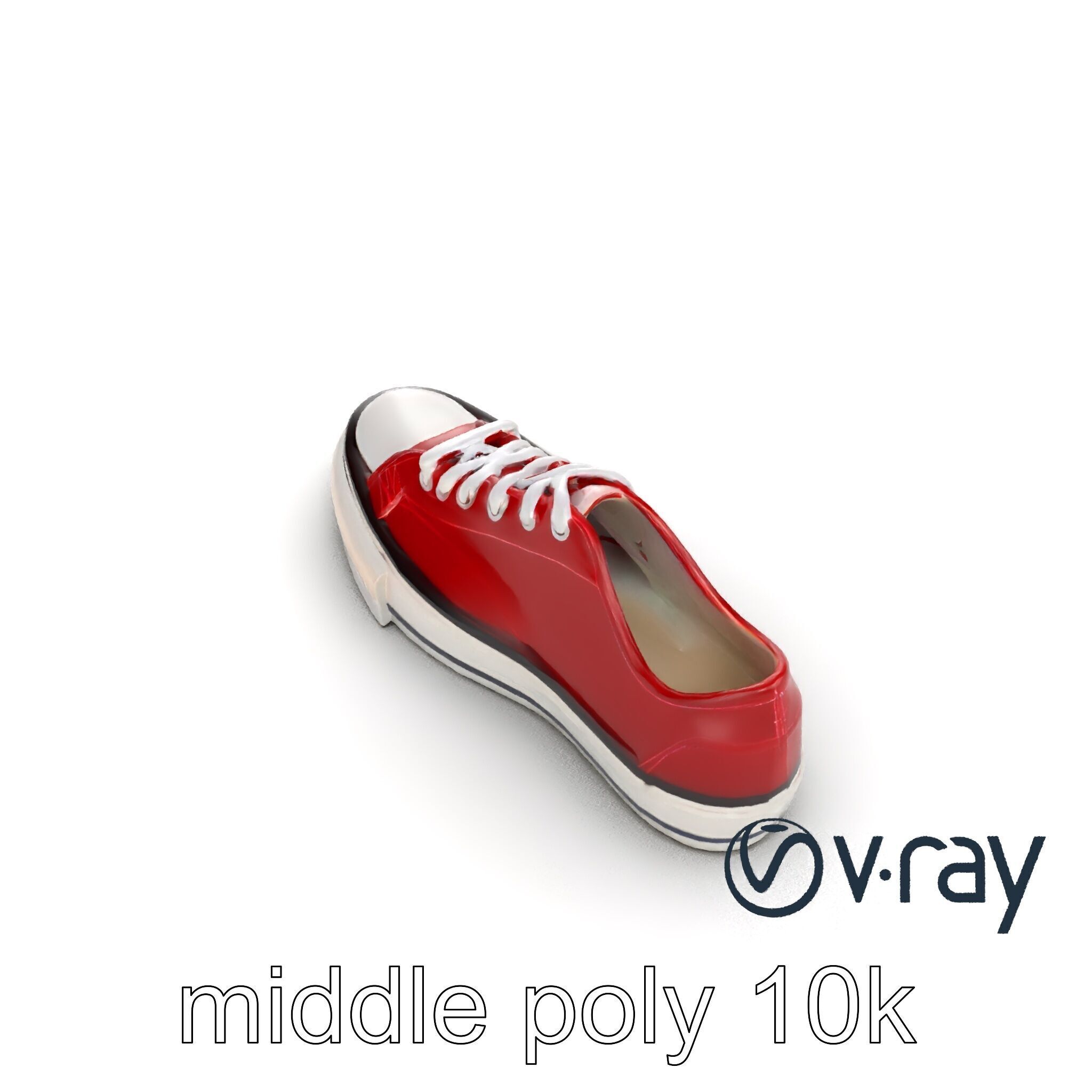 Classic Casual Sneaker 3D model pack Low-poly 3D model_12