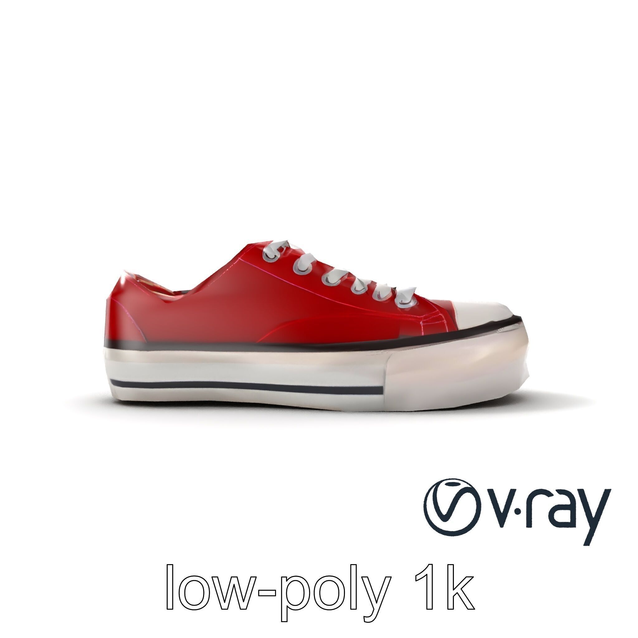 Classic Casual Sneaker 3D model pack Low-poly 3D model_23