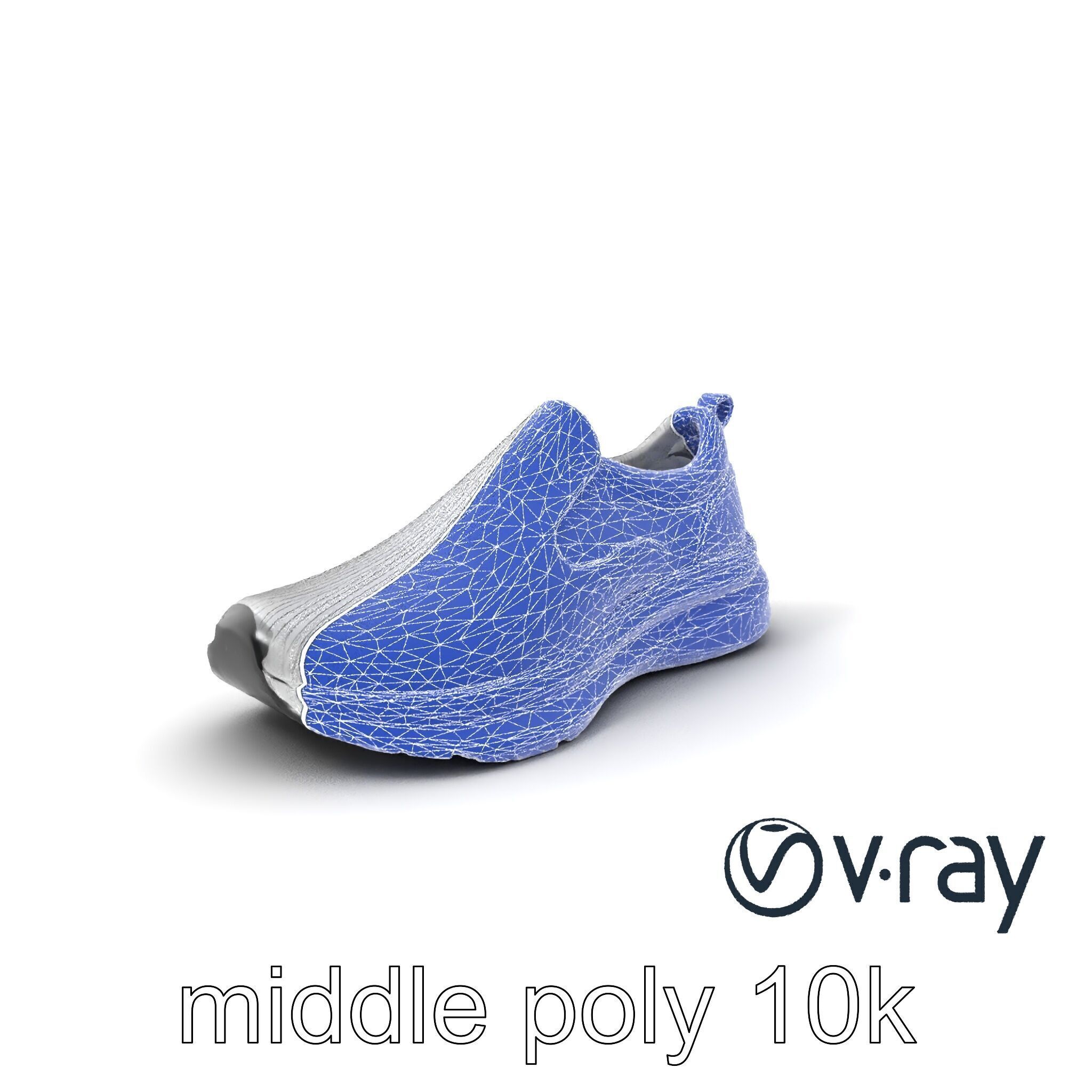 Sporty Slip-On Sneaker 3D model pack Low-poly 3D model_30