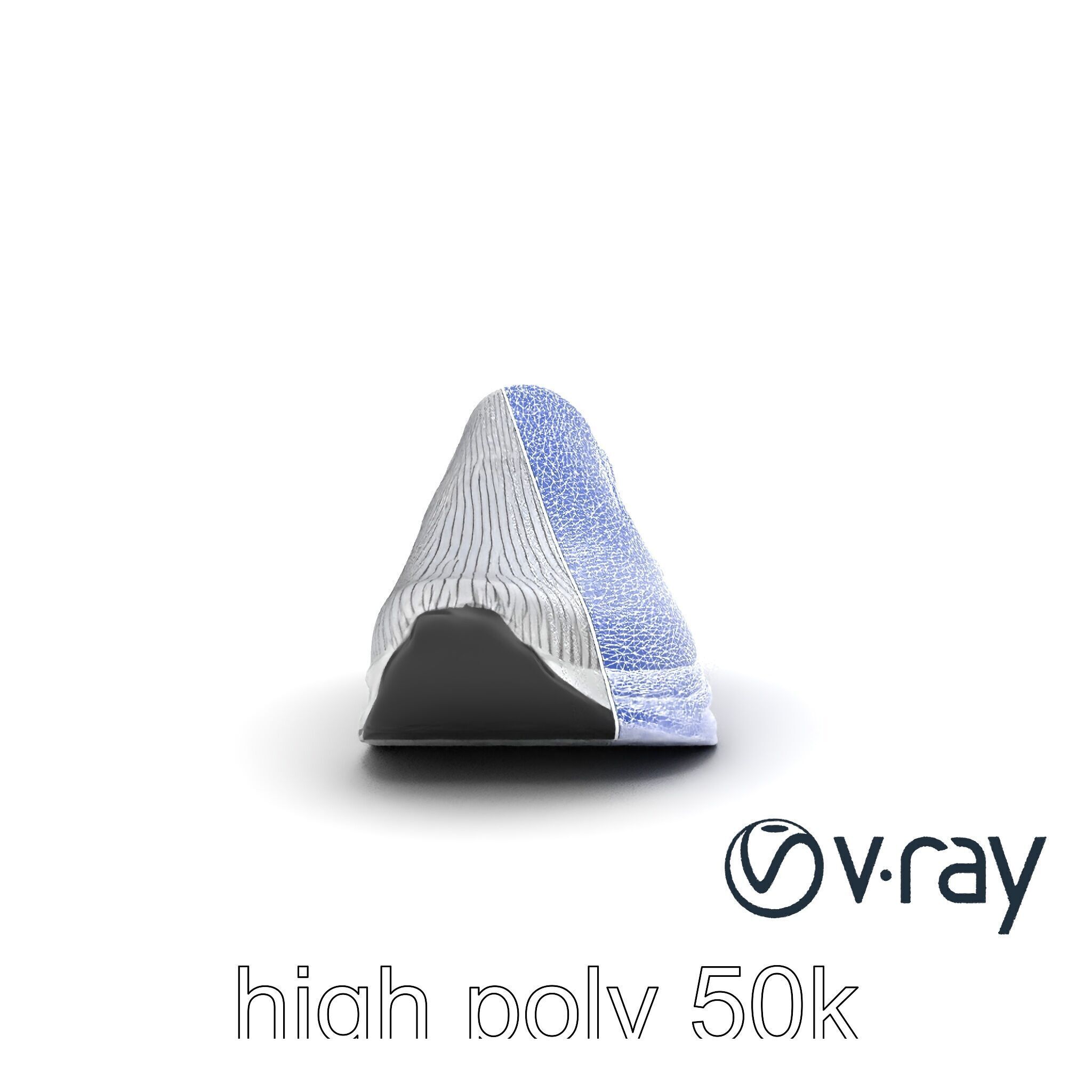 Sporty Slip-On Sneaker 3D model pack Low-poly 3D model_22