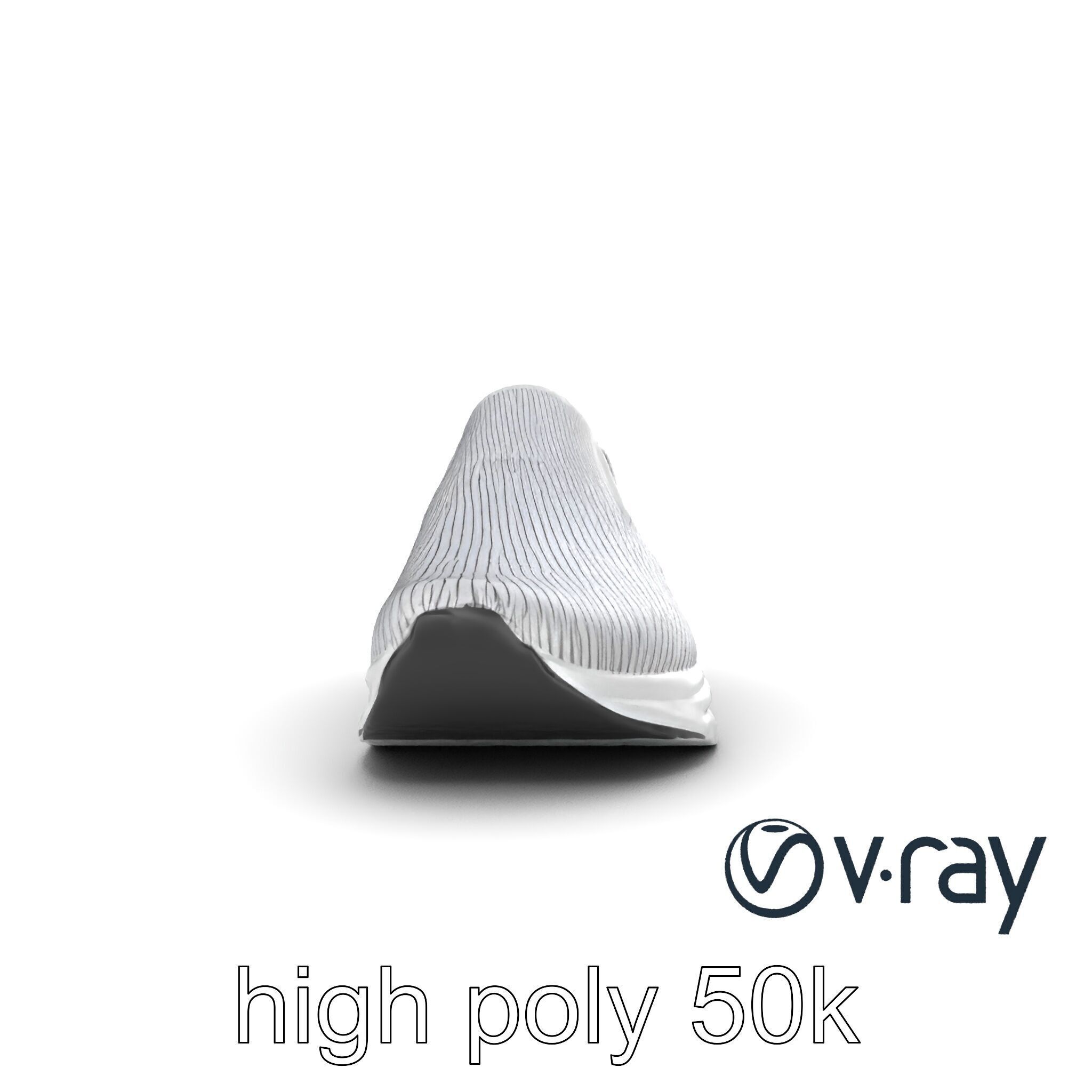 Sporty Slip-On Sneaker 3D model pack Low-poly 3D model_23