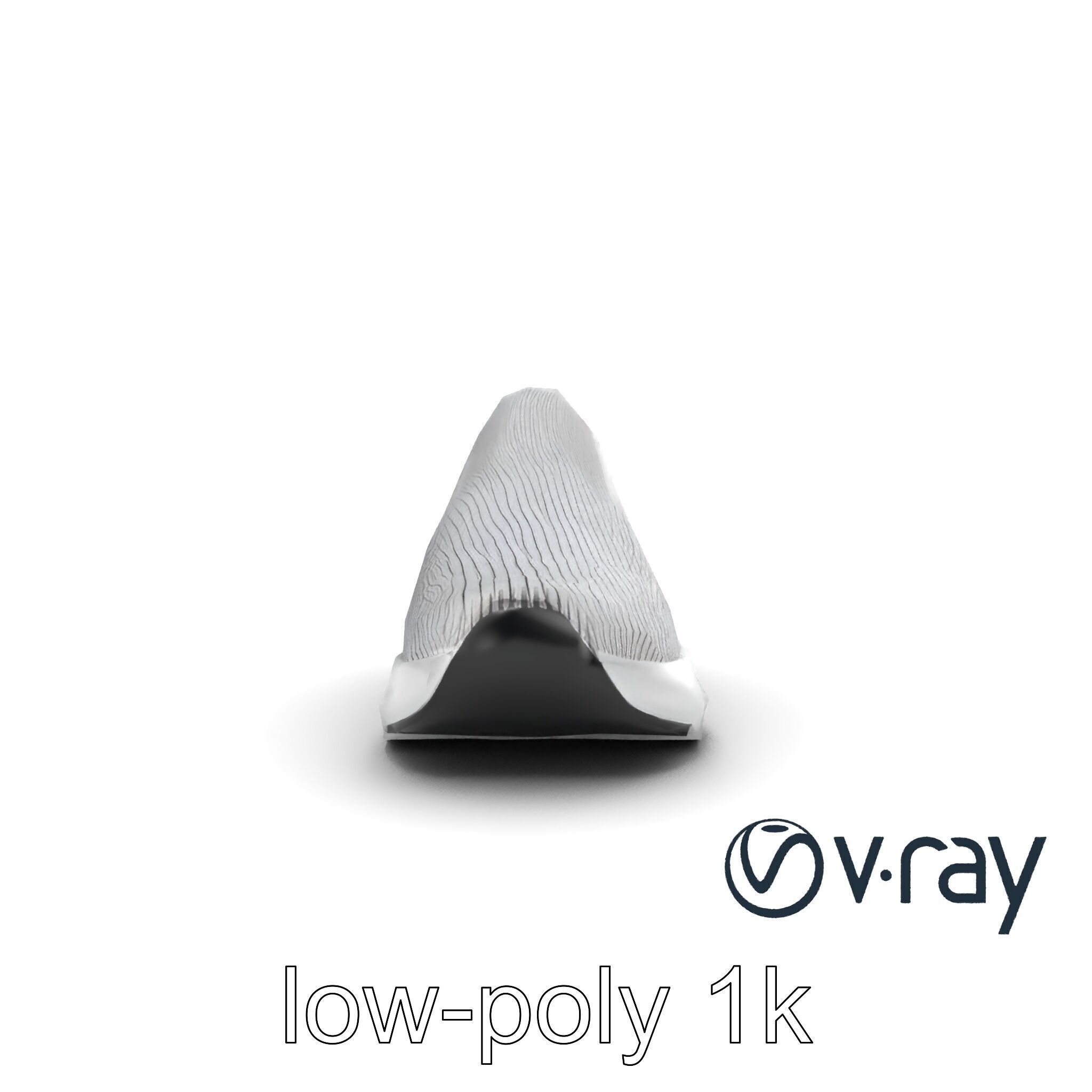 Sporty Slip-On Sneaker 3D model pack Low-poly 3D model_15