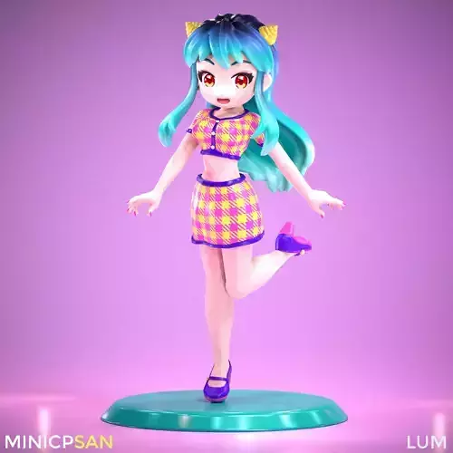 Lum - Colorful Retro Charm Outfit - Urusei Yatsura