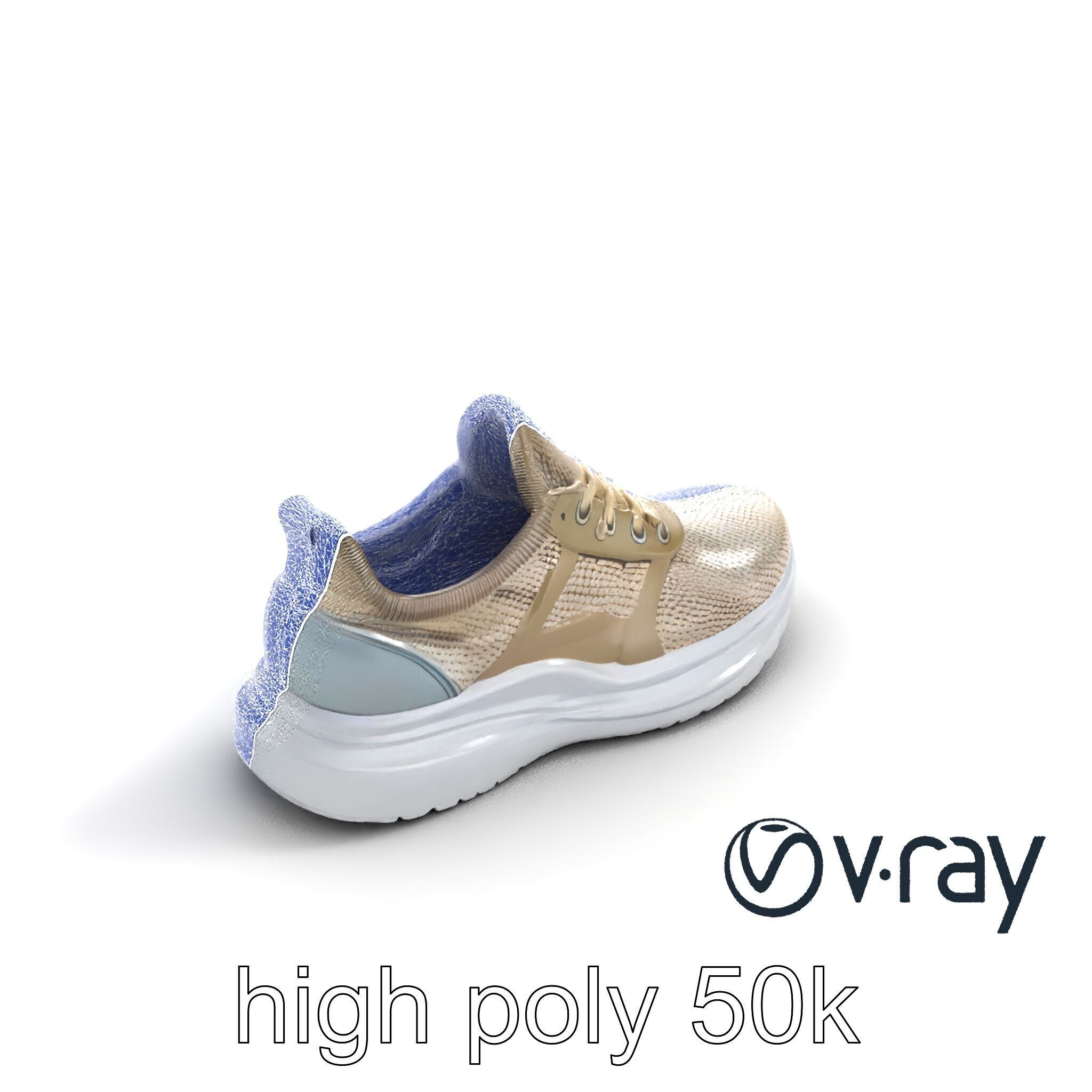 Sustainable Eco-Friendly Sneaker model pack Low-poly 3D model_17