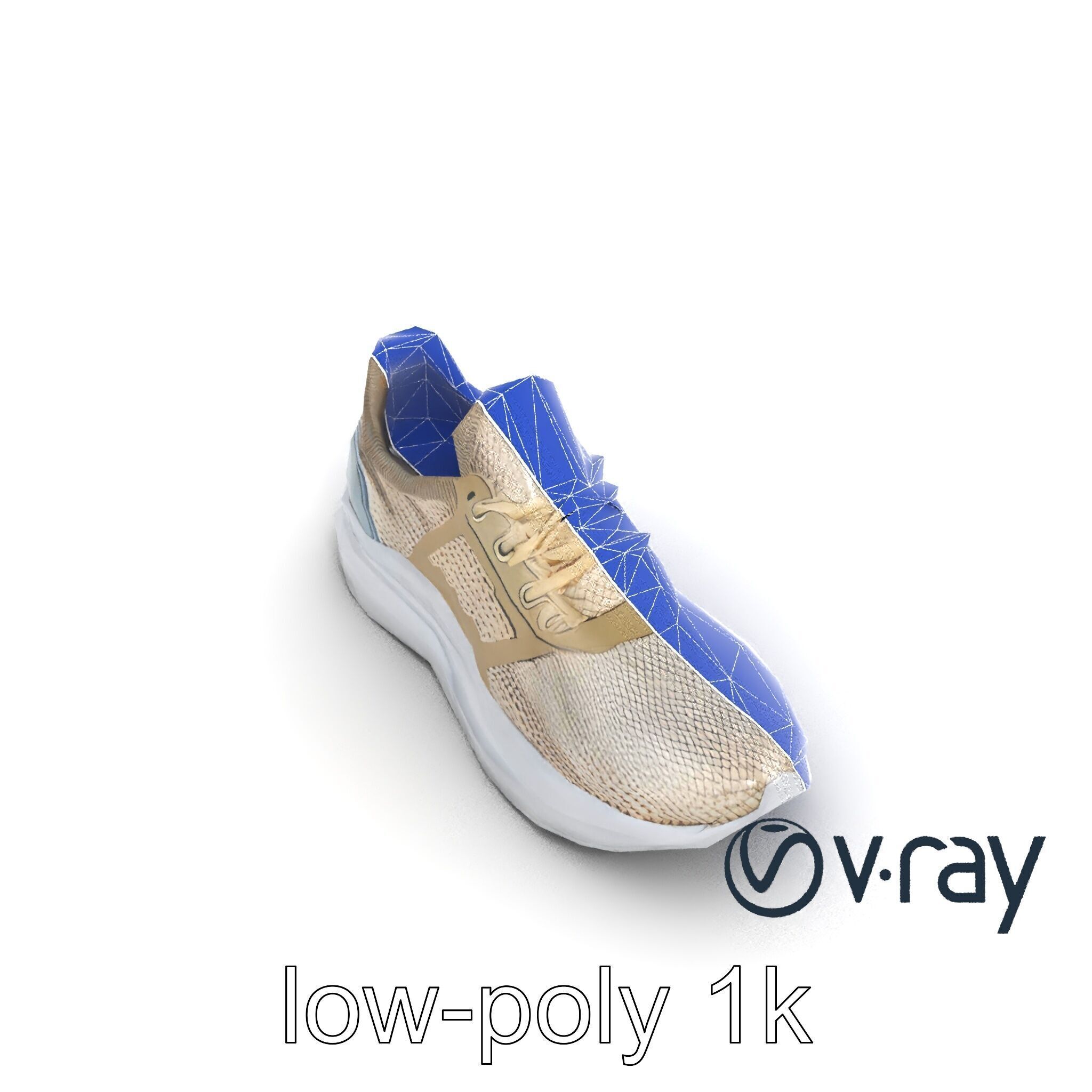 Sustainable Eco-Friendly Sneaker model pack Low-poly 3D model_14
