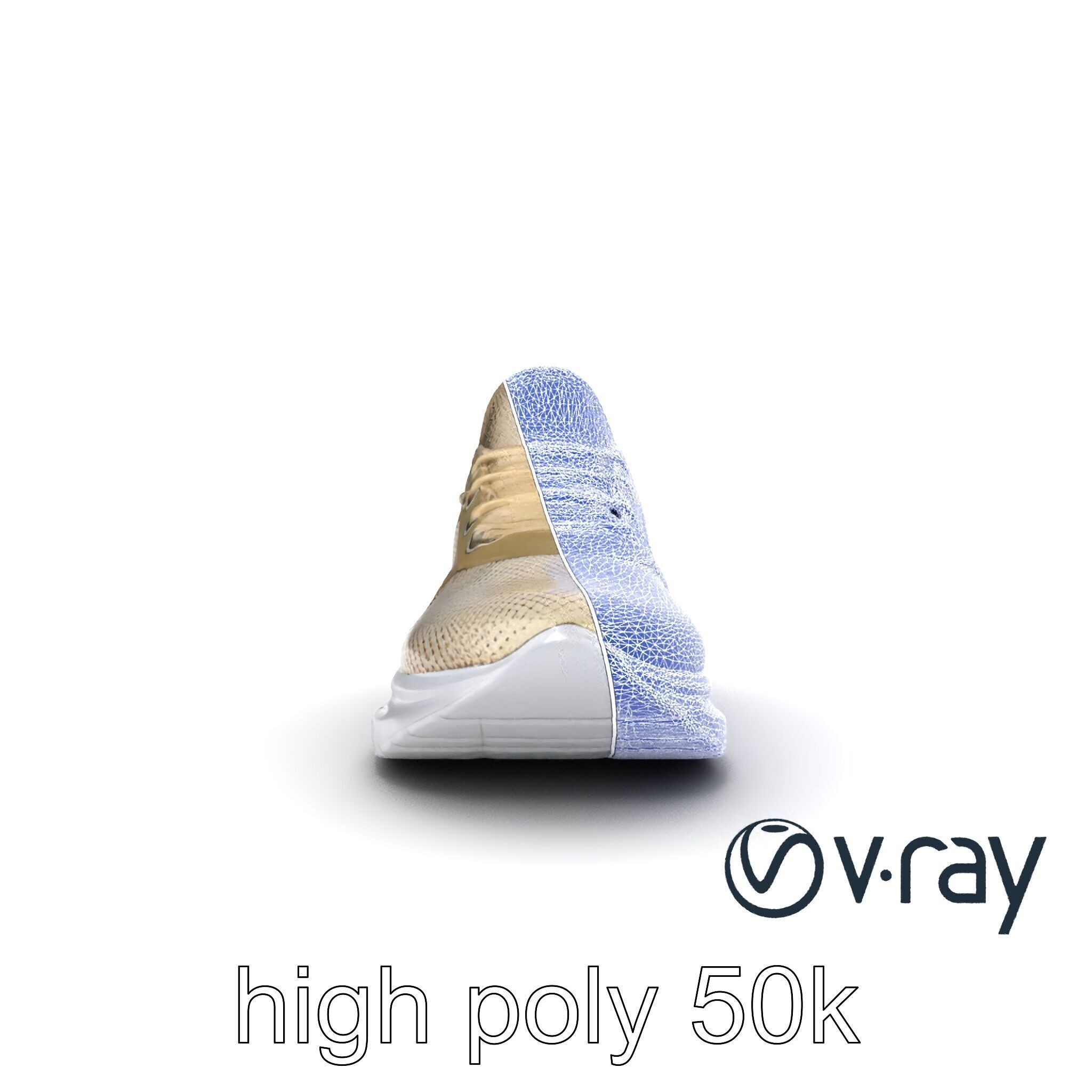 Sustainable Eco-Friendly Sneaker model pack Low-poly 3D model_30