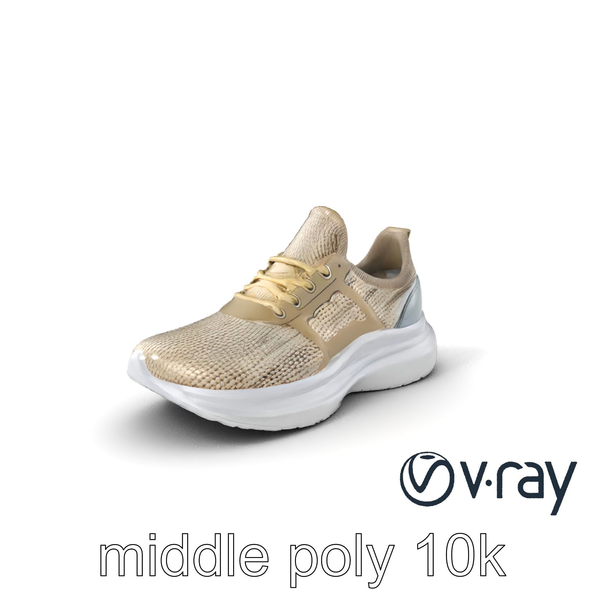 Sustainable Eco-Friendly Sneaker model pack Low-poly 3D model_3