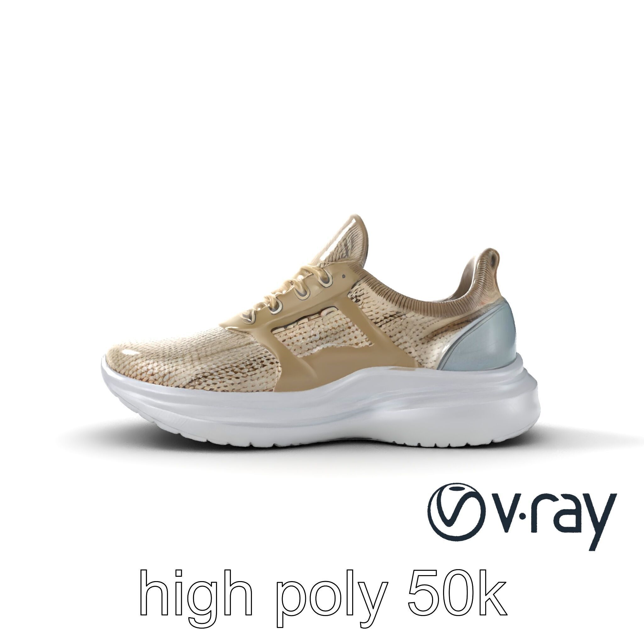 Sustainable Eco-Friendly Sneaker model pack Low-poly 3D model_12