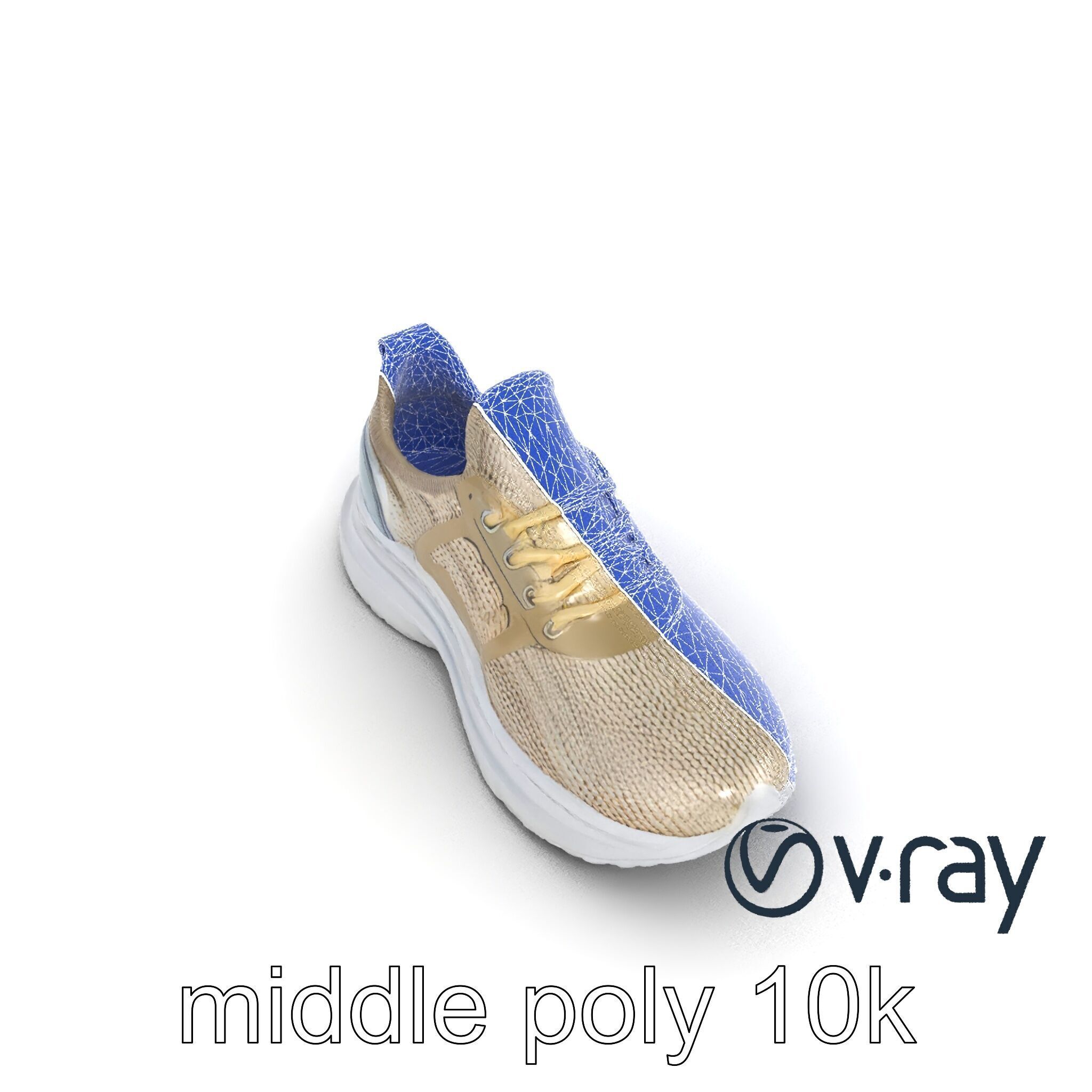 Sustainable Eco-Friendly Sneaker model pack Low-poly 3D model_16