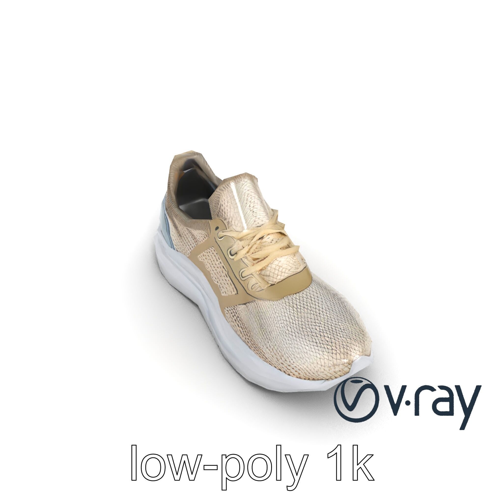 Sustainable Eco-Friendly Sneaker model pack Low-poly 3D model_18