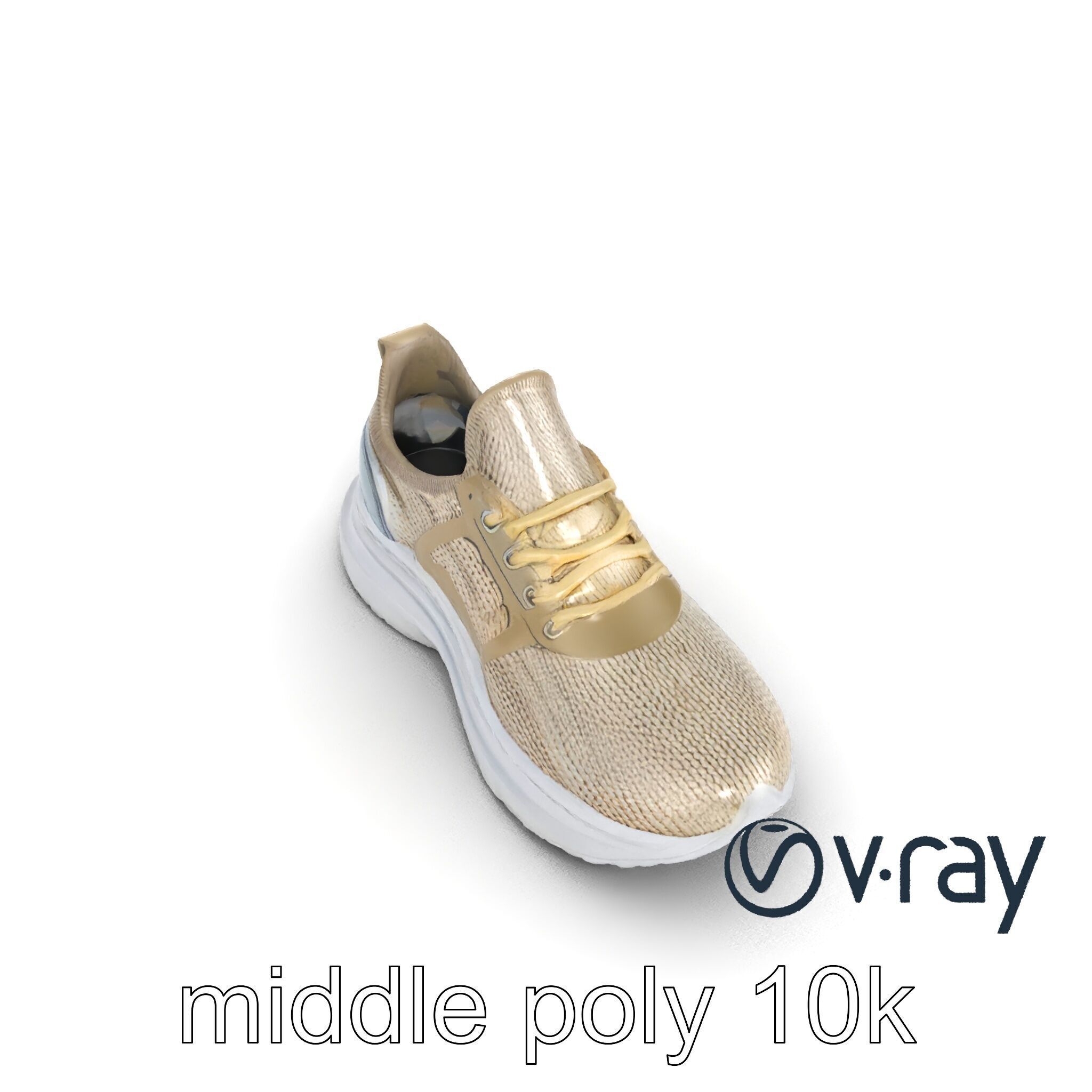 Sustainable Eco-Friendly Sneaker model pack Low-poly 3D model_9
