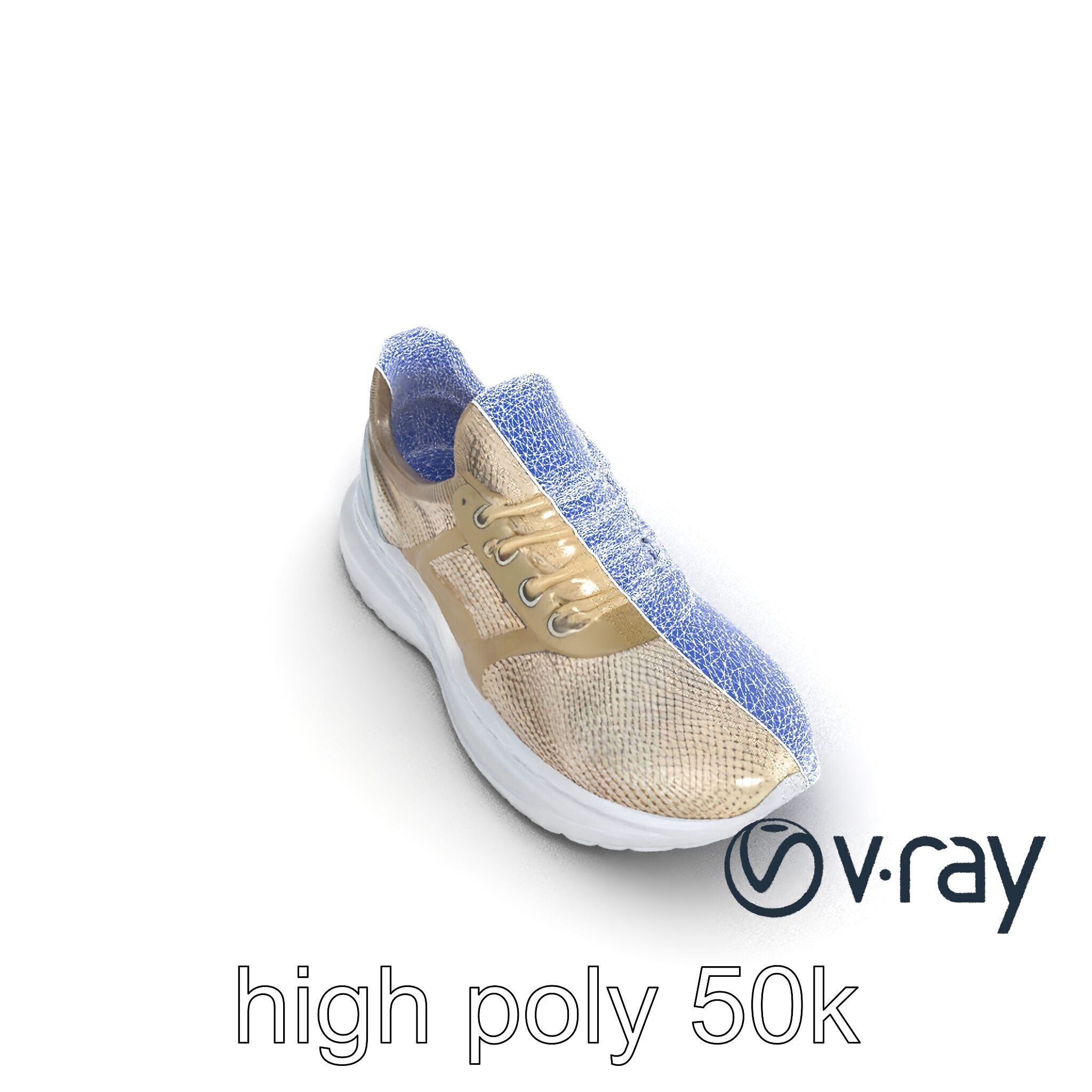 Sustainable Eco-Friendly Sneaker model pack Low-poly 3D model_26