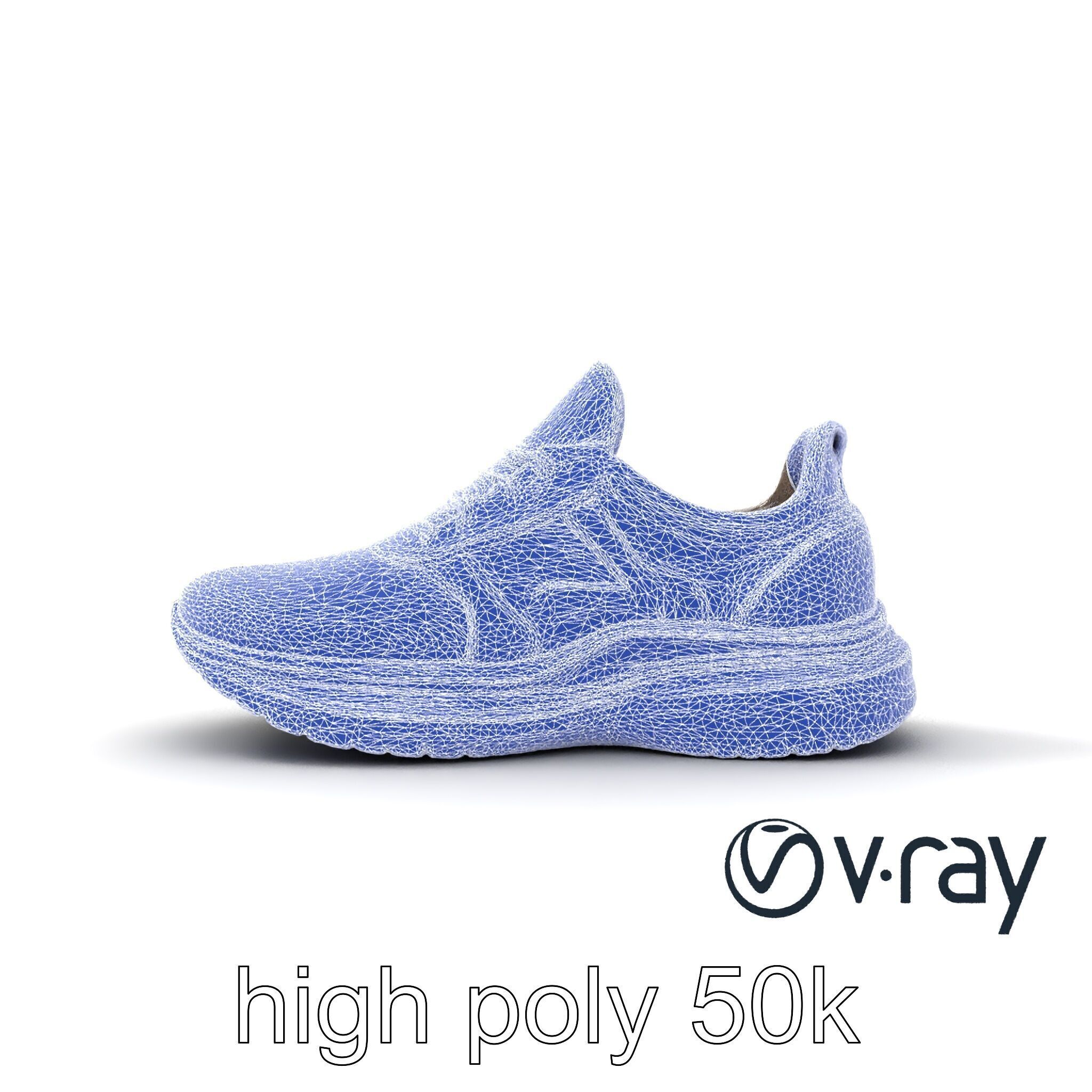 Sustainable Eco-Friendly Sneaker model pack Low-poly 3D model_31