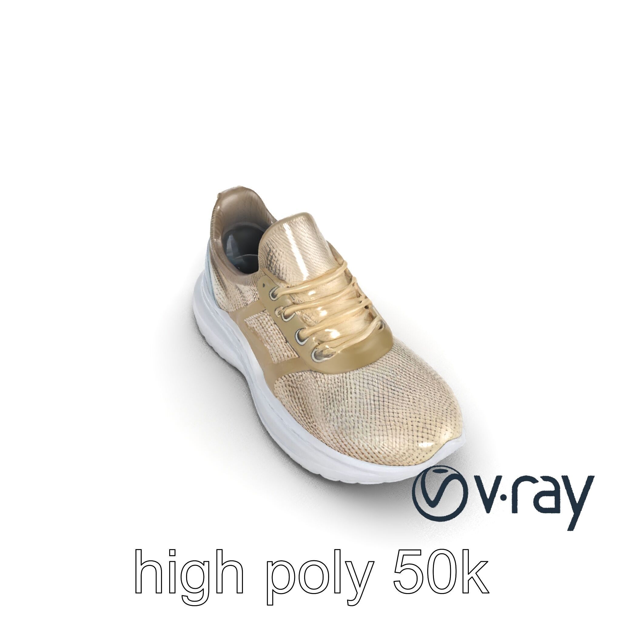 Sustainable Eco-Friendly Sneaker model pack Low-poly 3D model_11