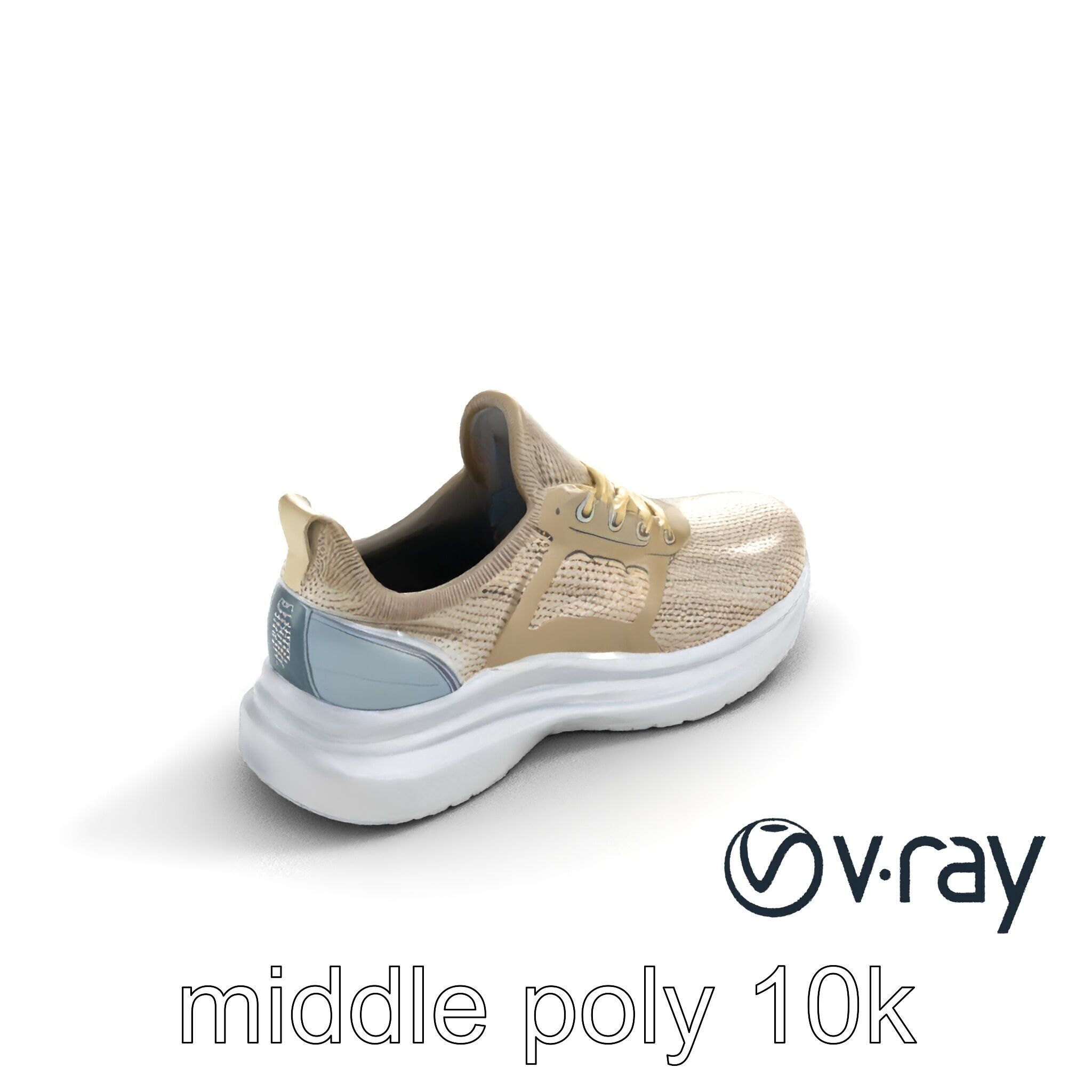 Sustainable Eco-Friendly Sneaker model pack Low-poly 3D model_6