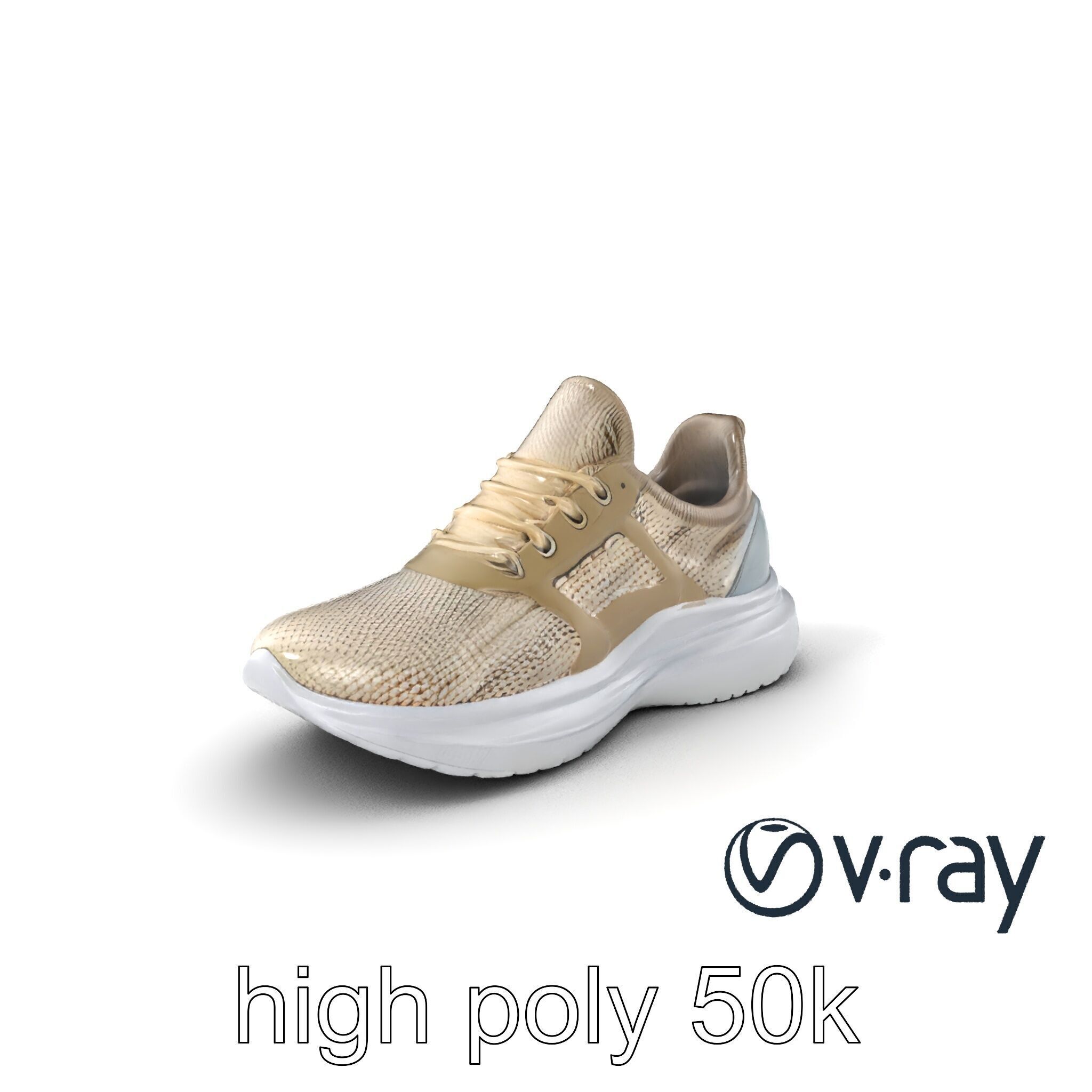 Sustainable Eco-Friendly Sneaker model pack Low-poly 3D model_5
