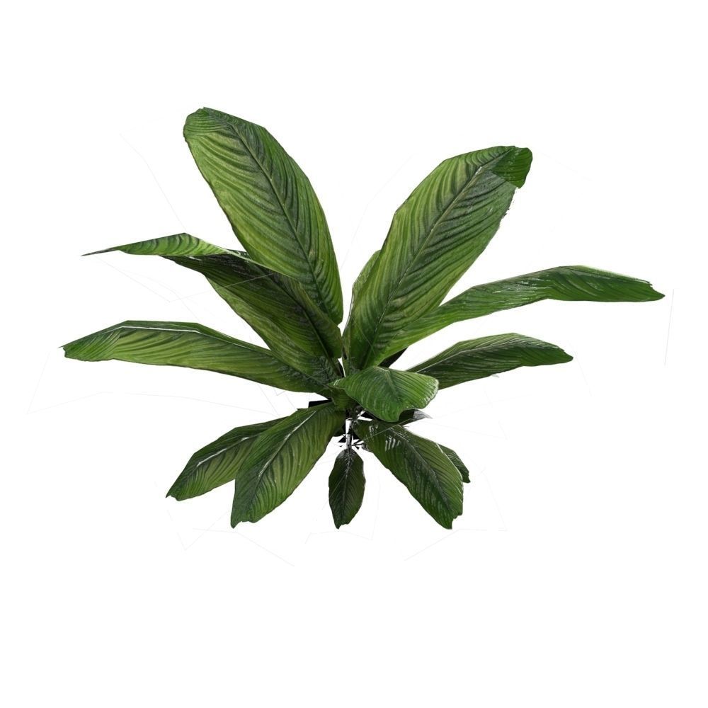 Plant Flora Artificial Low-poly 3D model_3