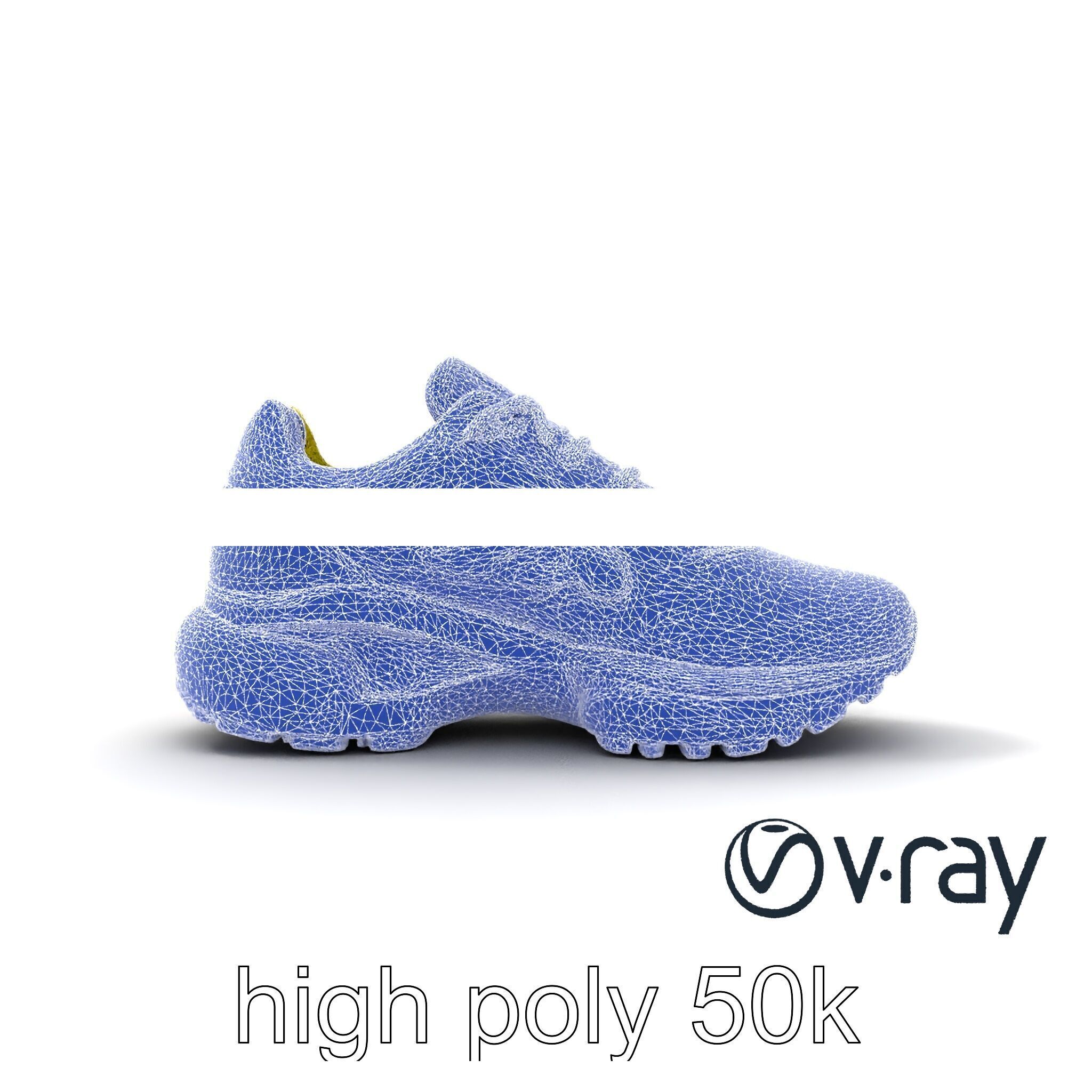 Adaptive Fit Versatile Sneaker model pack Low-poly 3D model_28