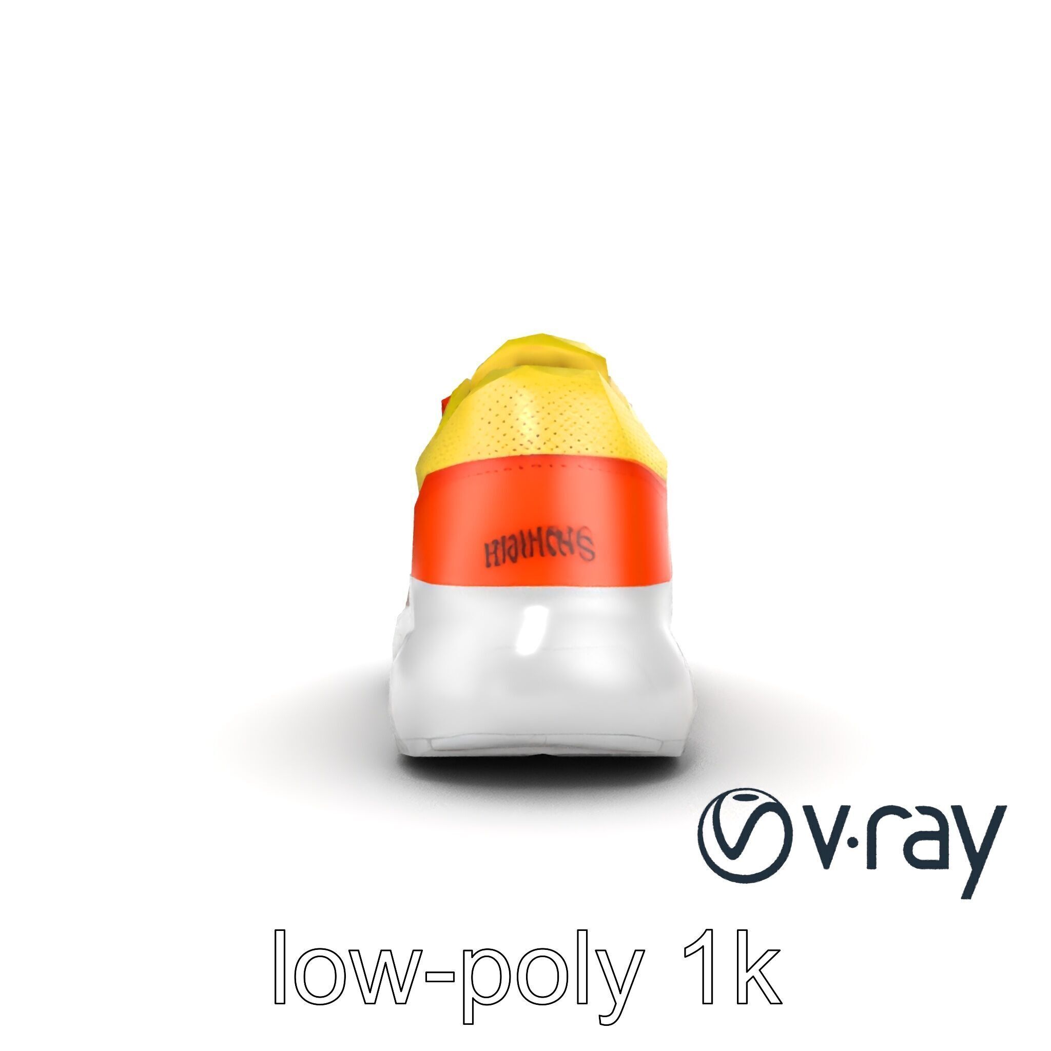 Adaptive Fit Versatile Sneaker model pack Low-poly 3D model_15